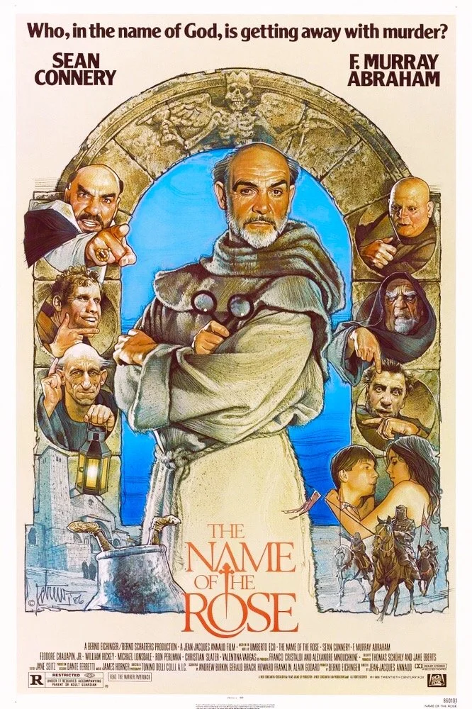 Episode 108: James Bond Is A Monk: The Name of the Rose with David Perry and Matthew Gabriele
