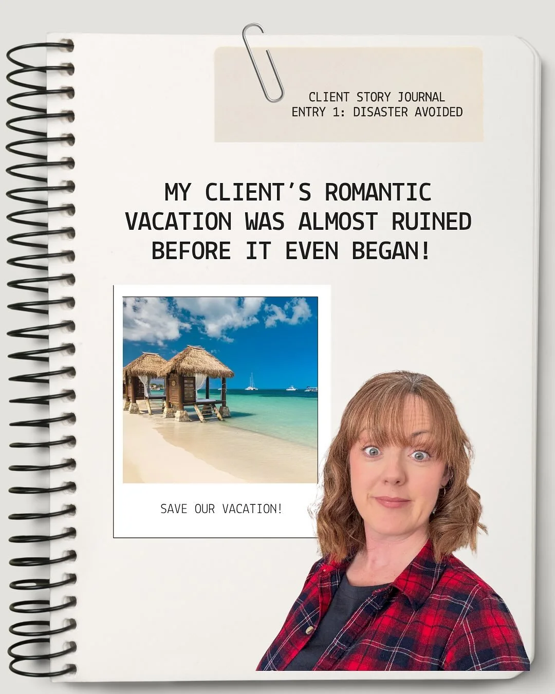 This is why you don&rsquo;t leave your vacation to chance! 

Swipe through this real client story then imagine having this level of support! 

Get the back up you deserve - follow my link in bio to schedule your consultation now! 2026 planning spots 