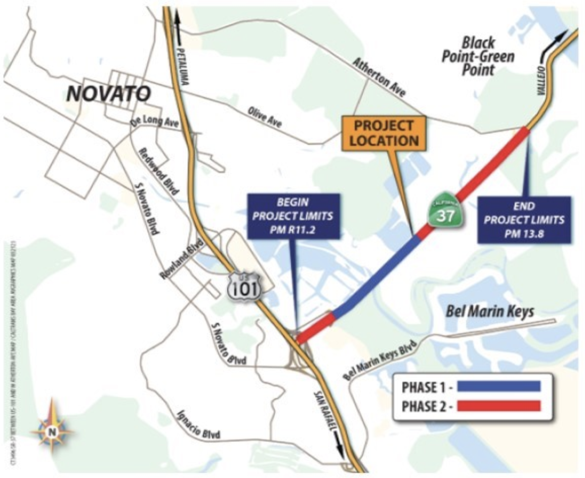 Highway 37 keeps flooding