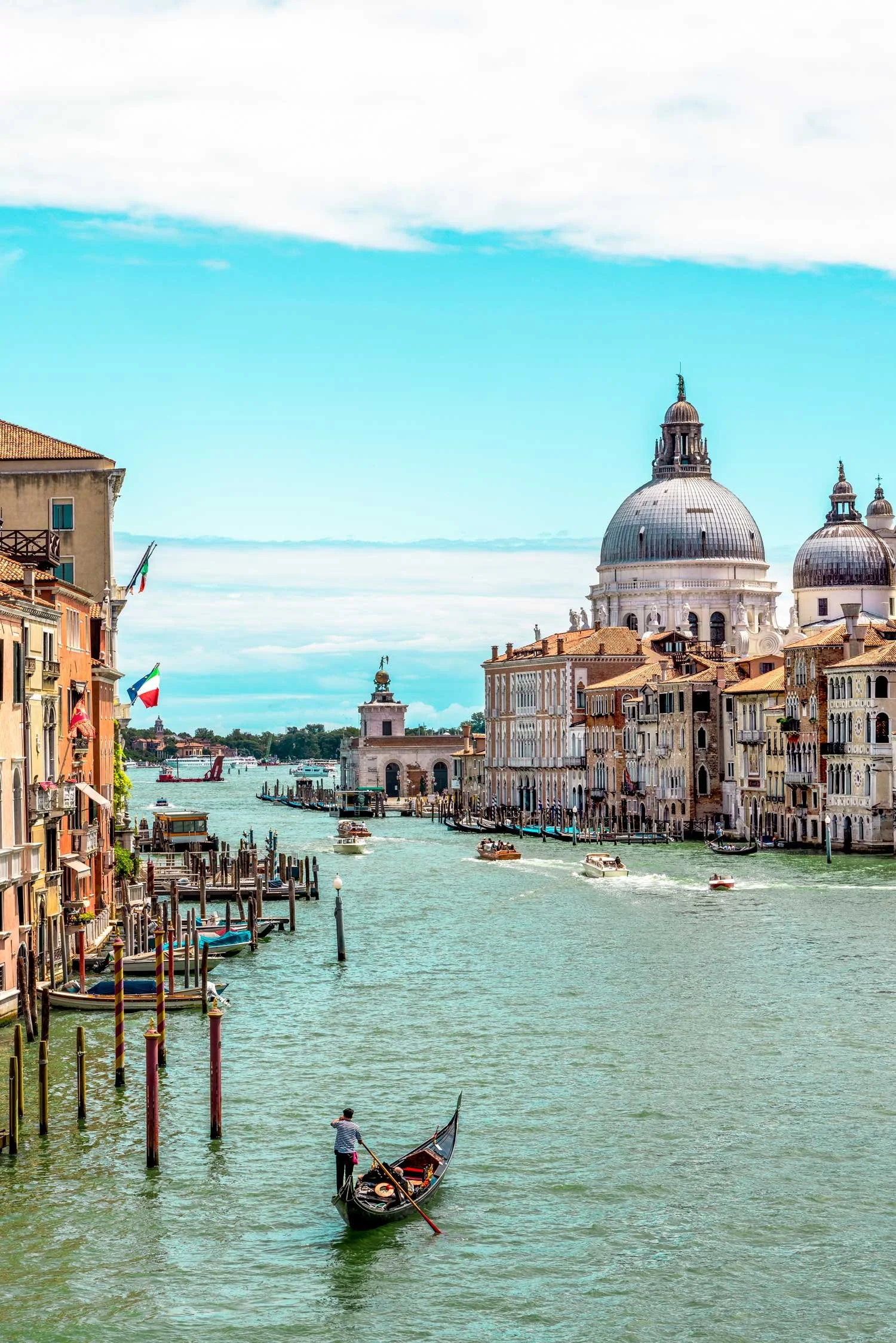 Gondala ride in Venice