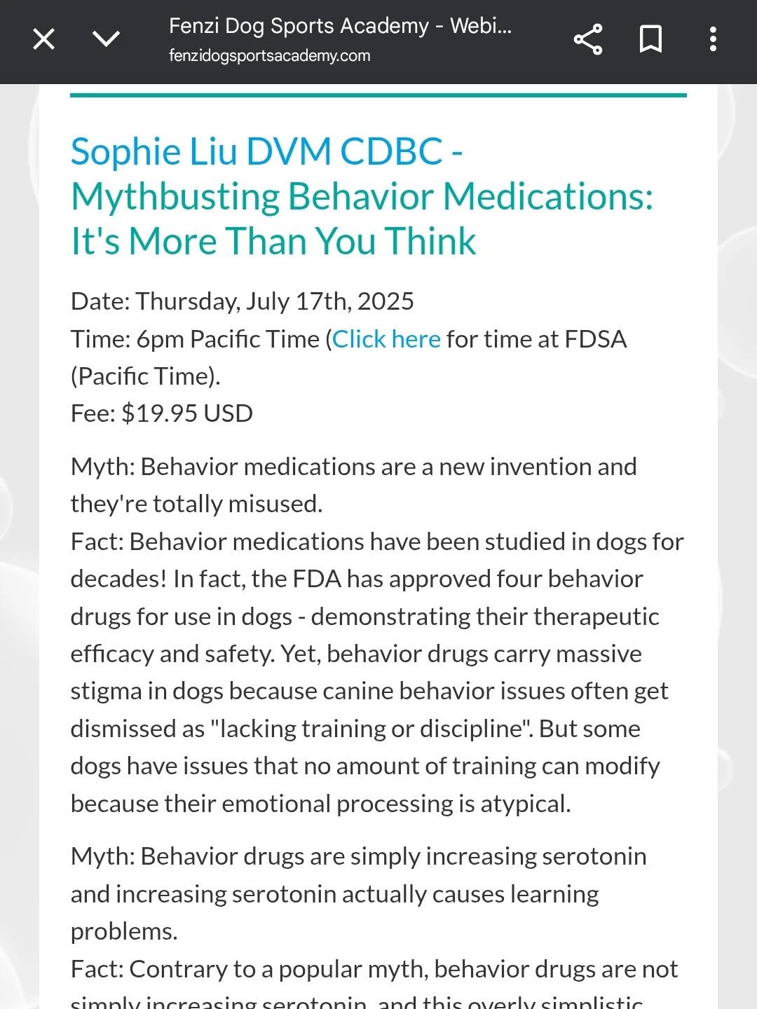 One thing I truly wish for is greater access to veterinary behaviorists like Dr. Sophie Liu (@oakland.canine).

Having worked alongside her, I&rsquo;ve seen firsthand the transformative power of science-backed interventions&mdash;especially the thoug