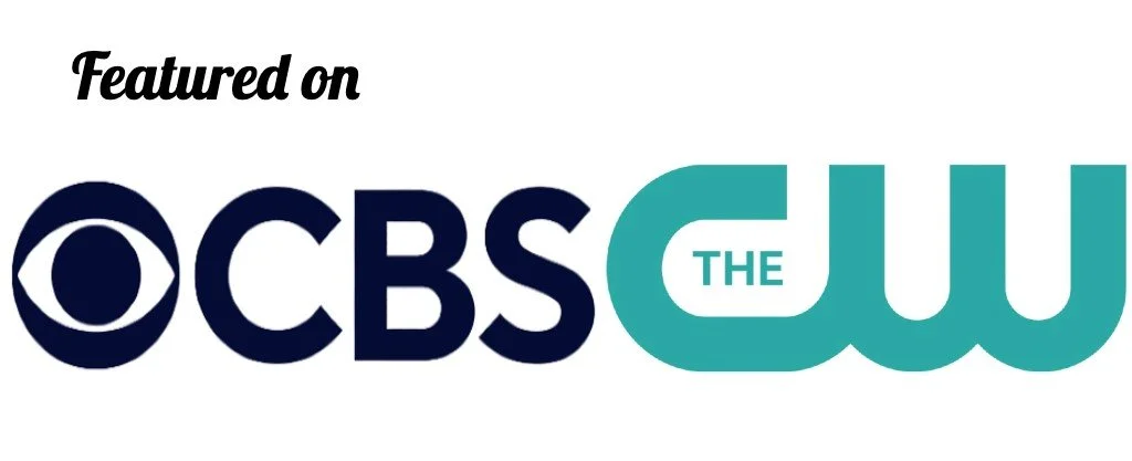 CBS and The CW logos on a white background.