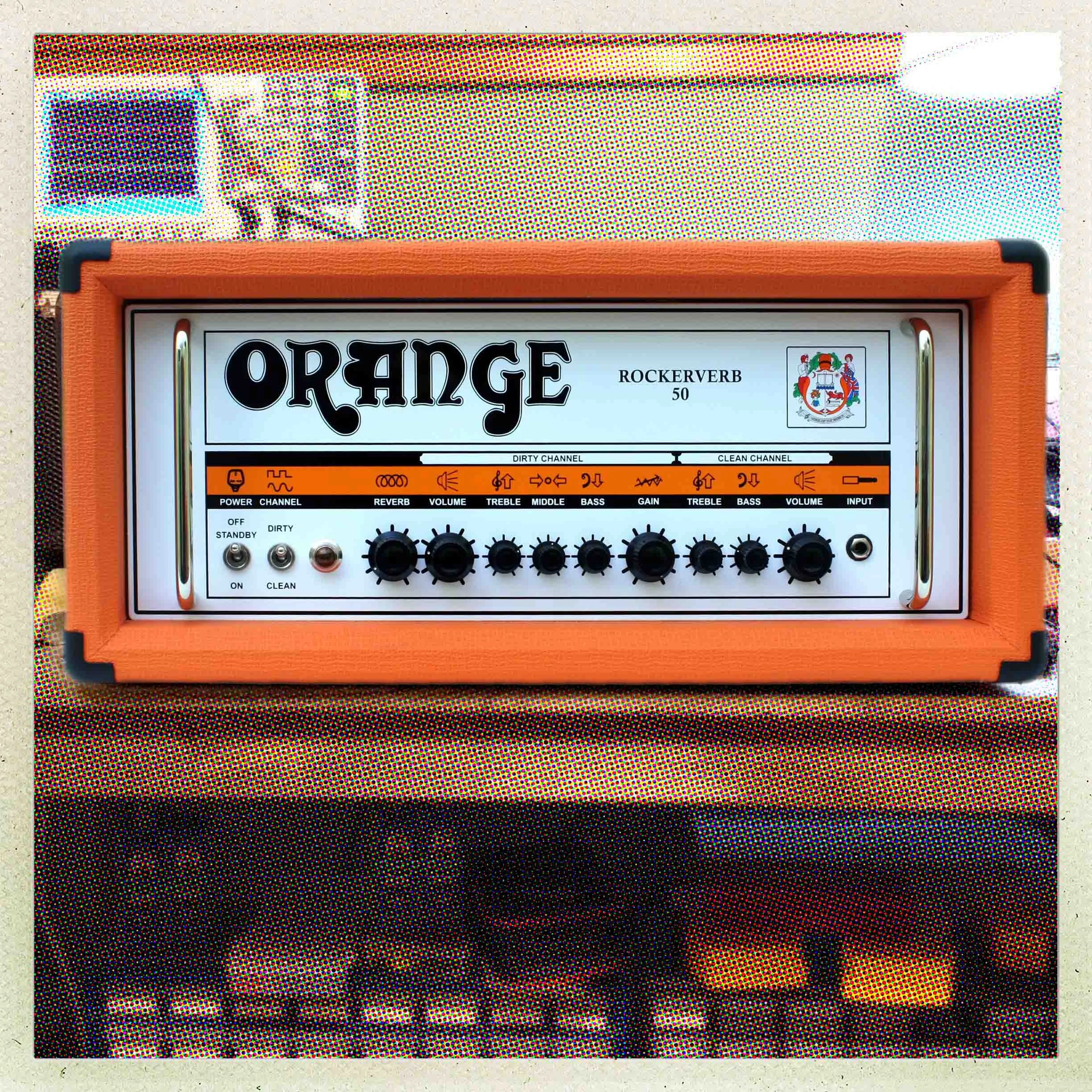 Orange Rockerverb 50 - All the Verb!