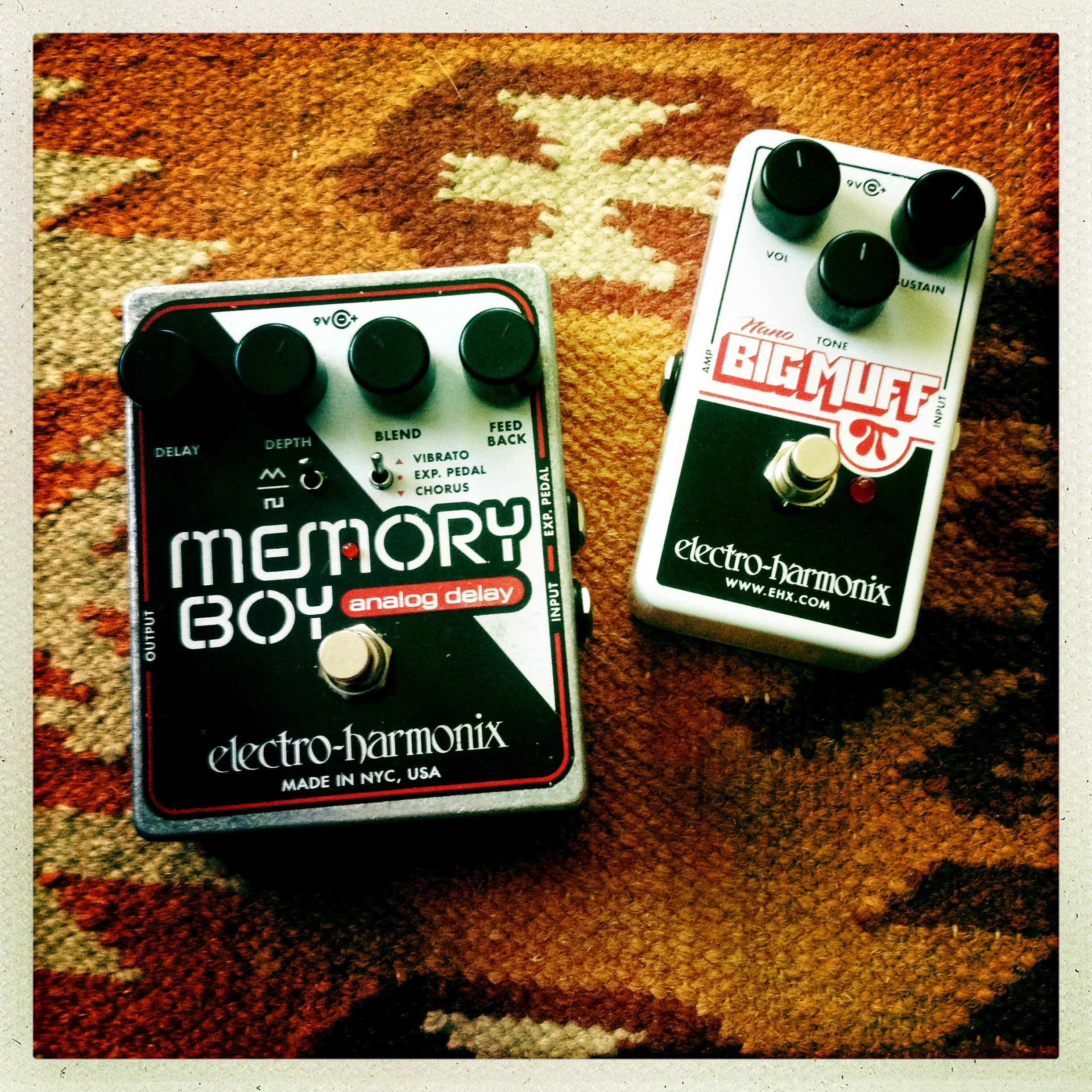 More Fun From EHX - Nano Muff and Memory Boy