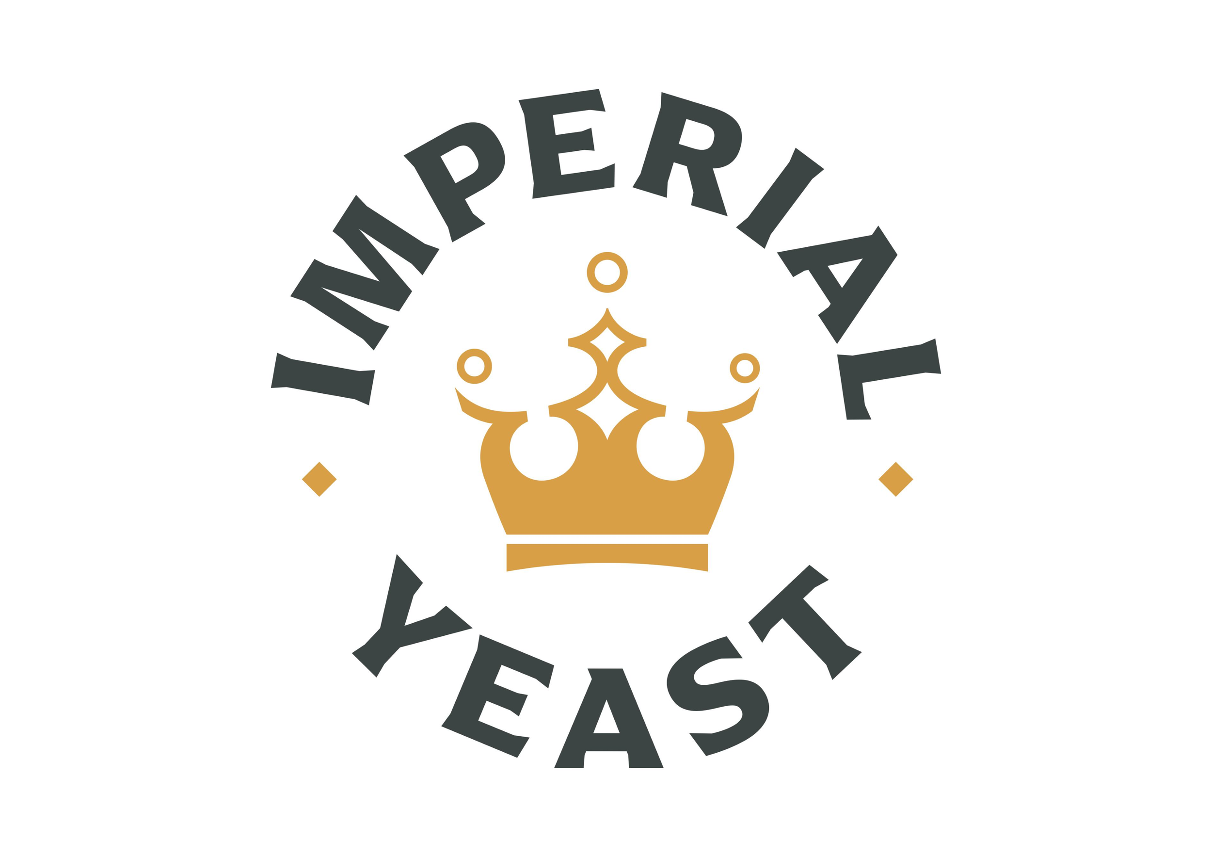 Logo with the words 'Imperial Yest' circular around a gold crown symbol.