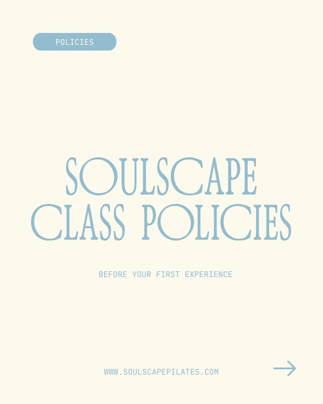 As our Soulscape community continues to grow, we want to make sure every single class stays safe, seamless, and supportive for everyone! Thank you so much for helping us keep Soulscape a grounded, safe space for everyone to move.

If you have any que