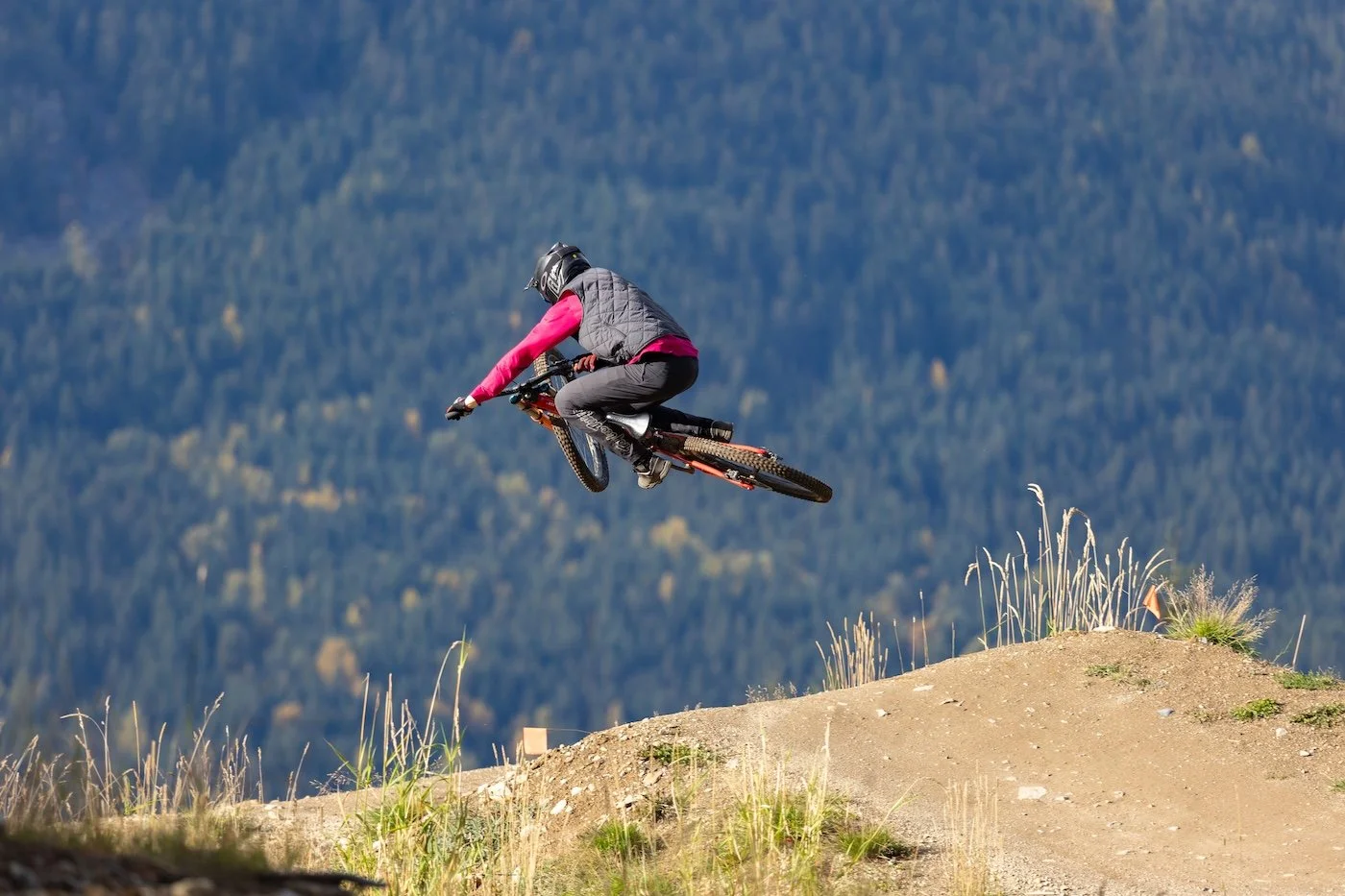 Mountain bike tour in Whistler Bike Park