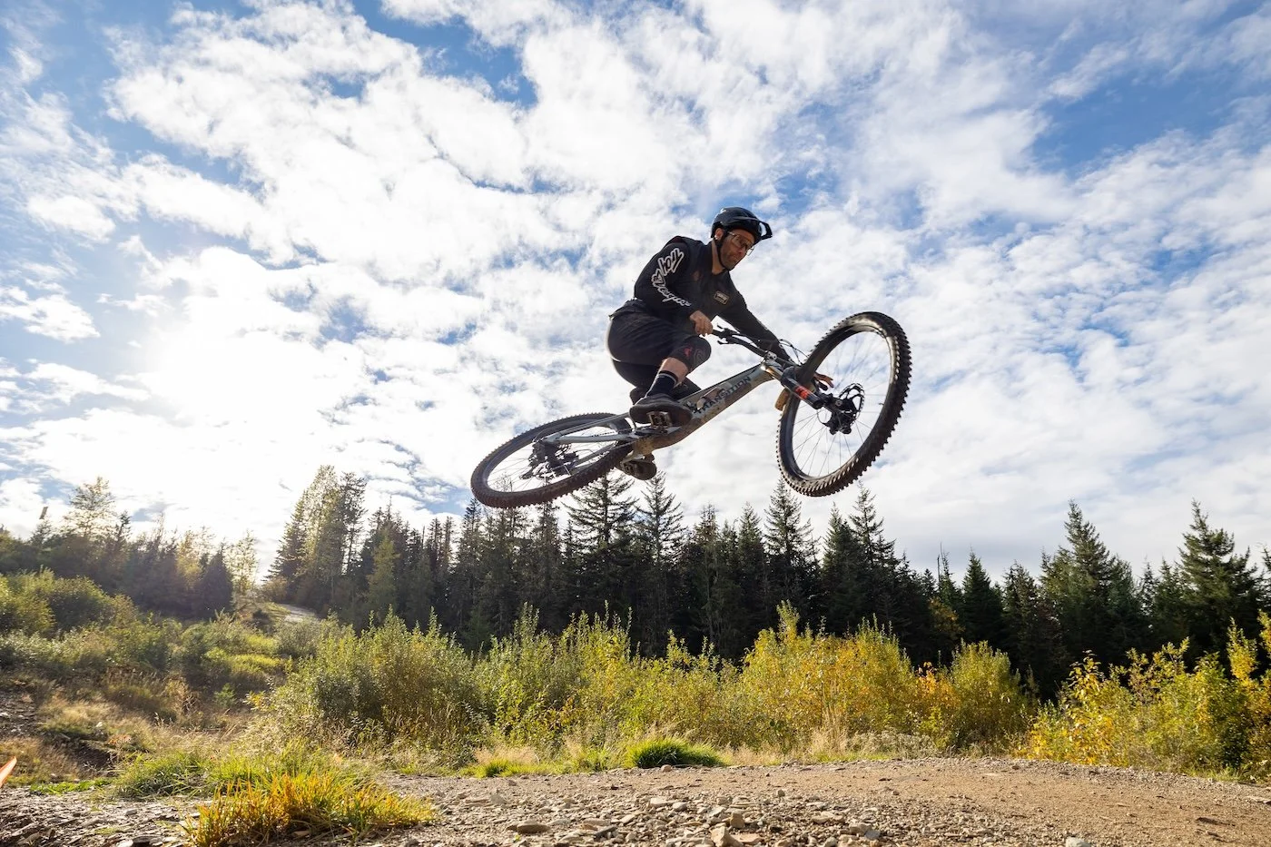 Mountain Bike Coach Jumping Lesson Demo