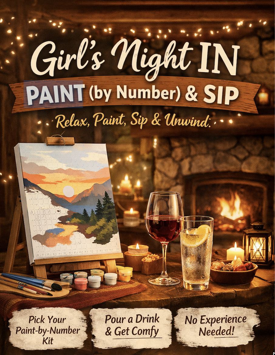 Girls' Nigh In-Paint (by number) and Sip