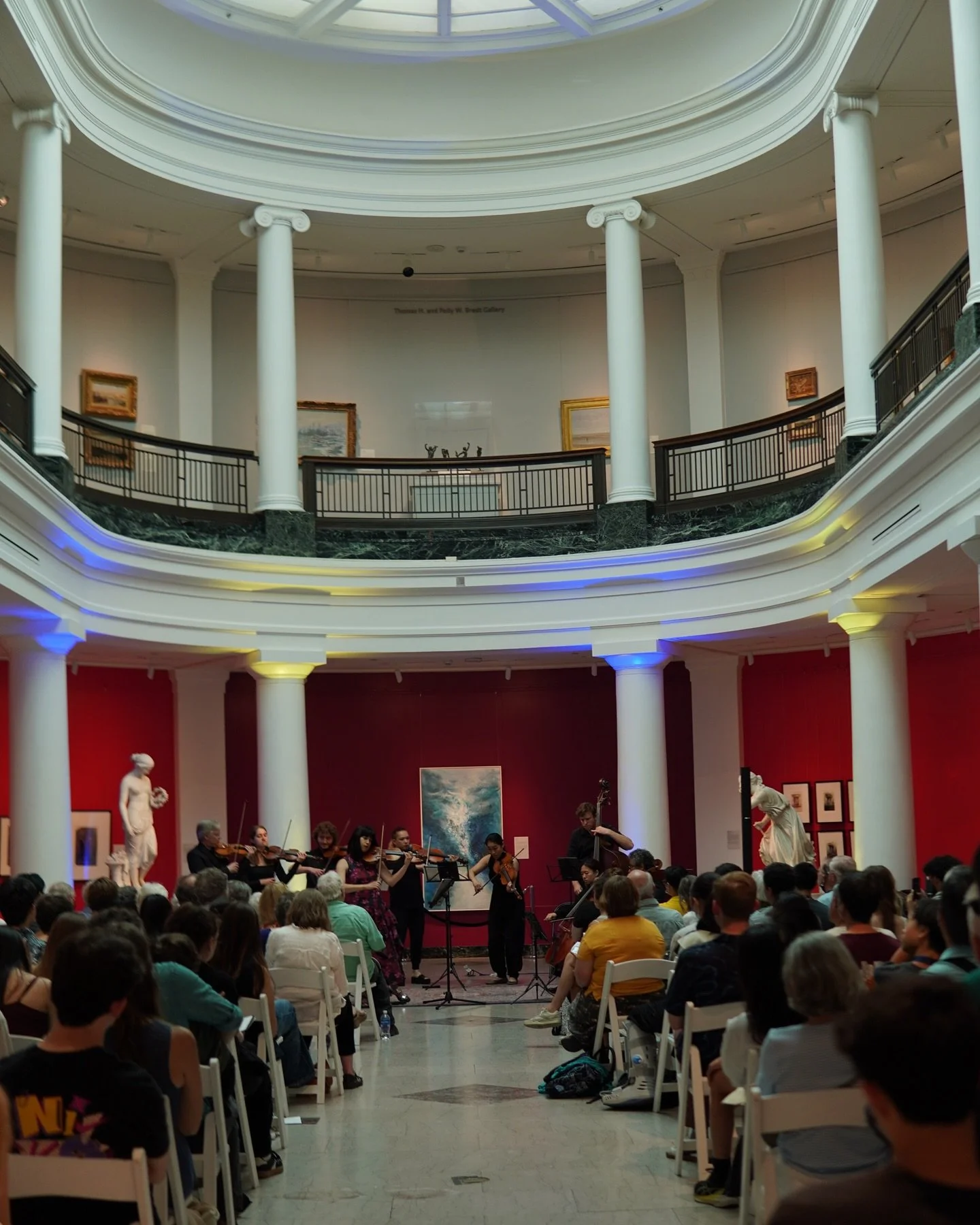 It&rsquo;s an honor to present a concert at UMMA every summer! This year, we had our largest audience yet and we were excited to have a string orchestra made up of faculty and students performing works by Piazzolla, Bach, Handel, and Vivaldi🥳

Thank