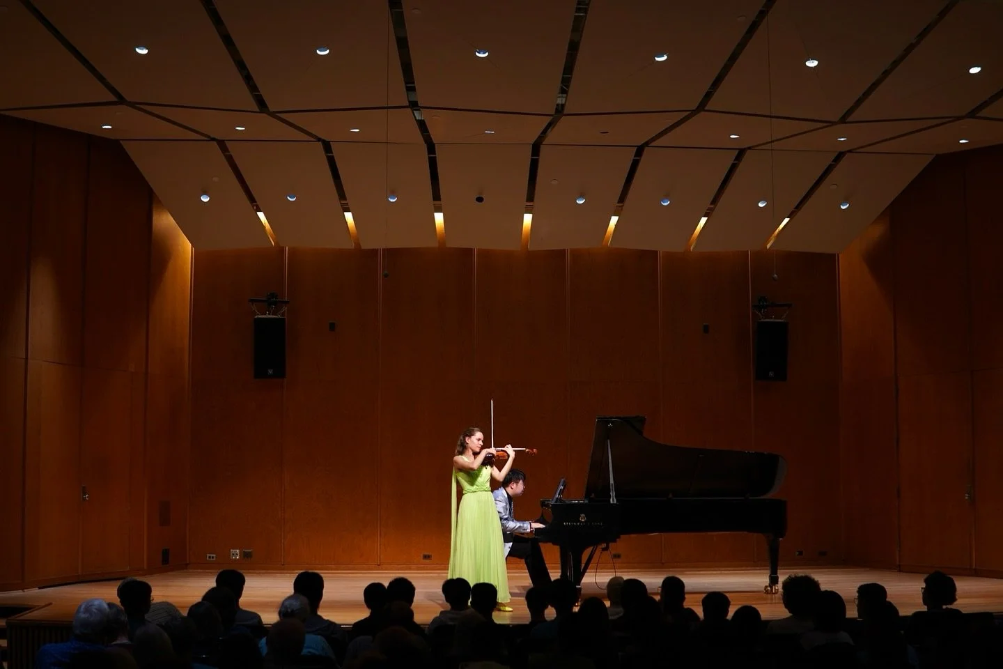 What a way to kickstart our concerts here at CSS! We had the immense pleasure of witnessing Aubree Oliverson and Tony Bai perform an exceptional program tonight. Thank you both for sharing your artistry with us all. Here&rsquo;s to more amazing CSS p