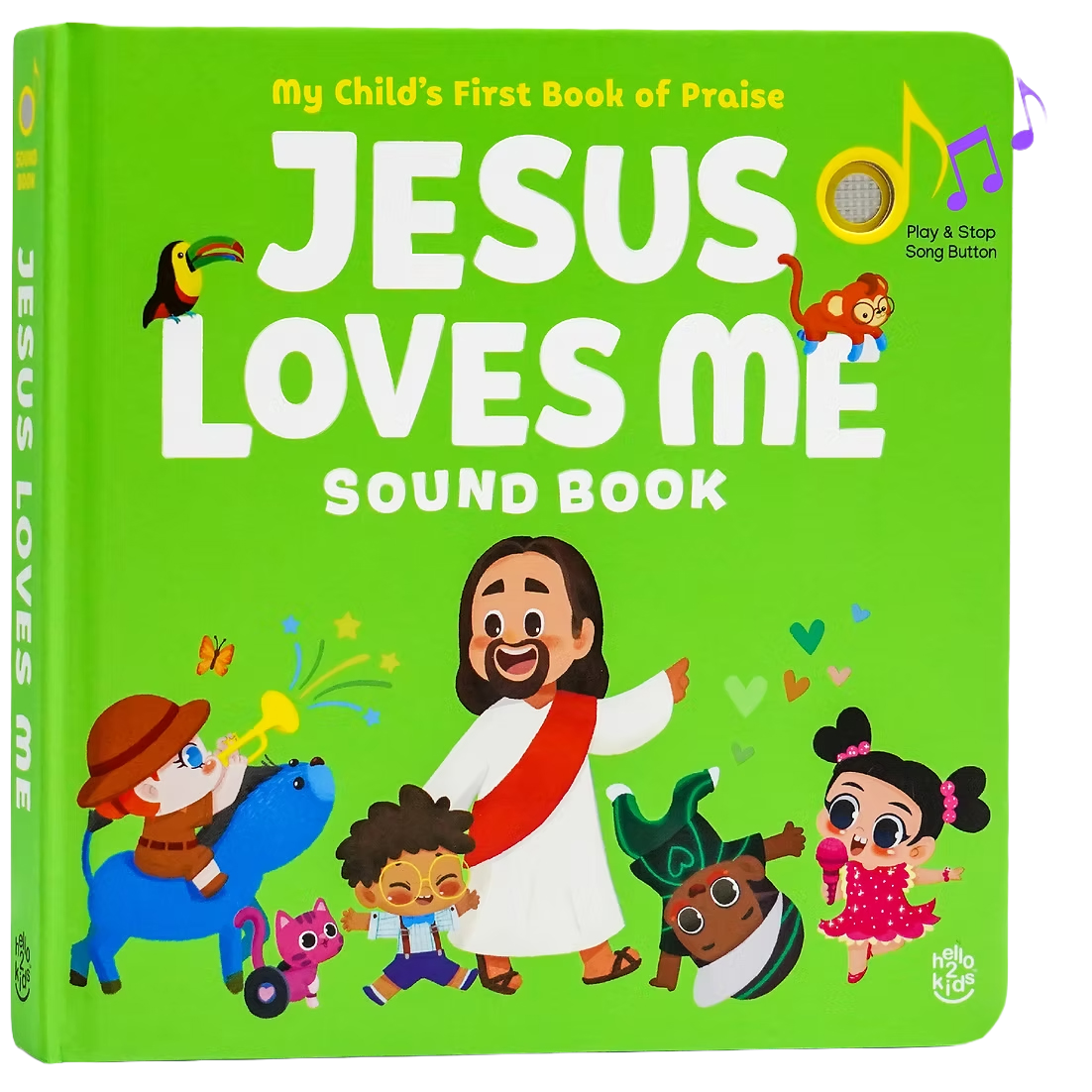 “Jesus Loves Me Sound Book” + Hello 2 Kids