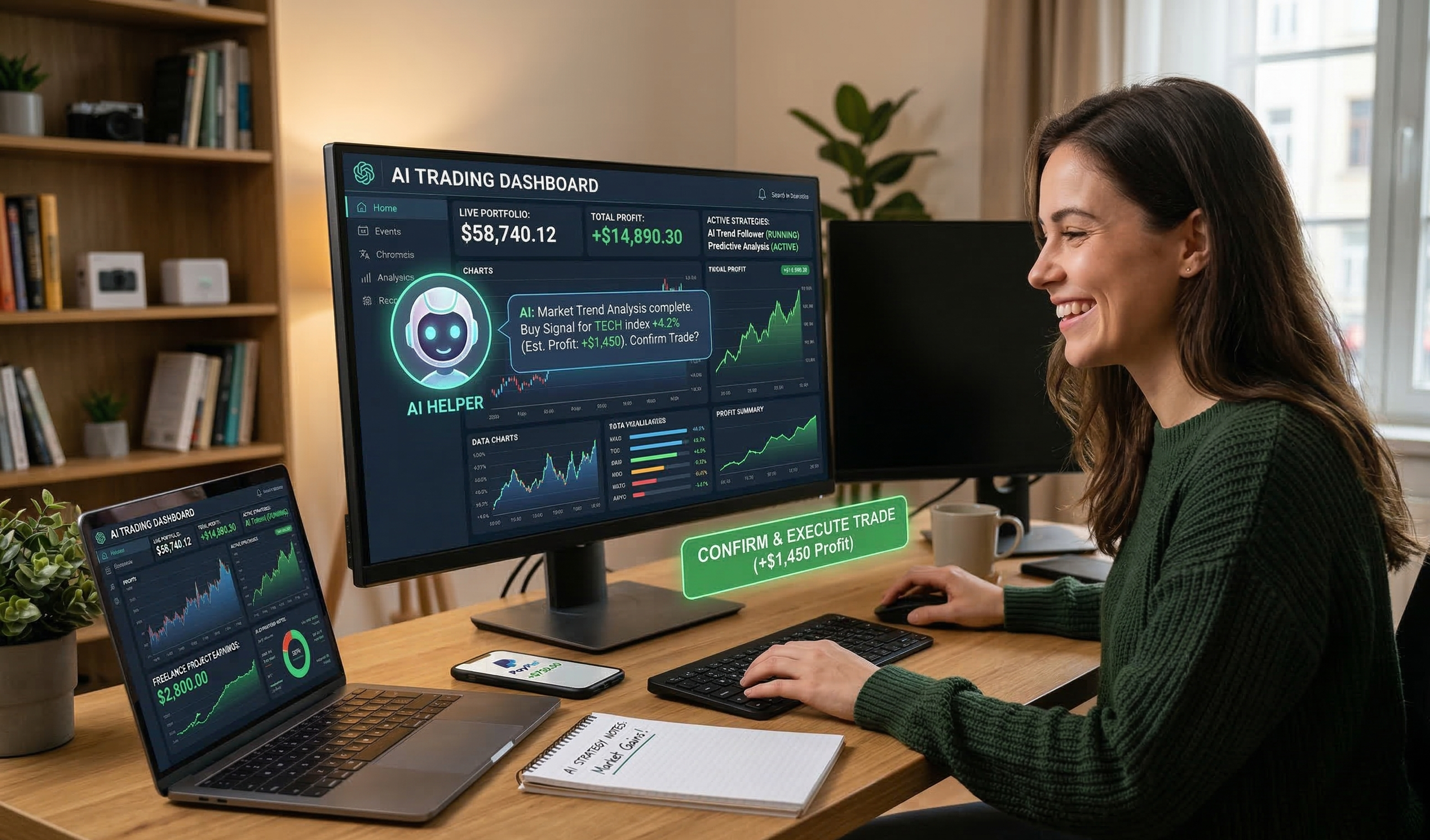 10 Ways AI Can Help You Make Money Online Today