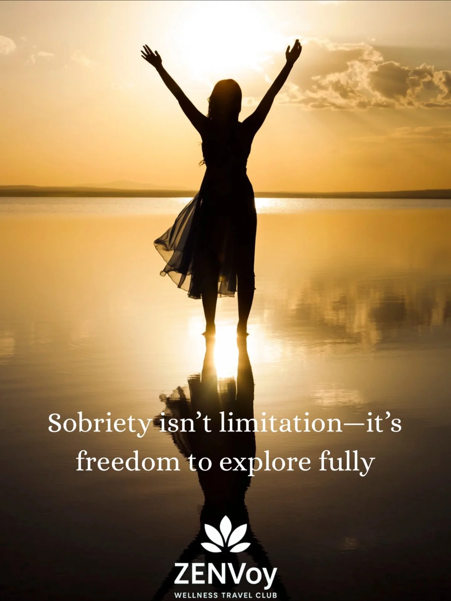 It doesn&rsquo;t close doors, it opens them.
It doesn&rsquo;t take away fun, it gives you clarity to enjoy it fully.
It doesn&rsquo;t mean you&rsquo;re missing out, it means you&rsquo;re present for the moments that matter most. 

Sobriety is not abo