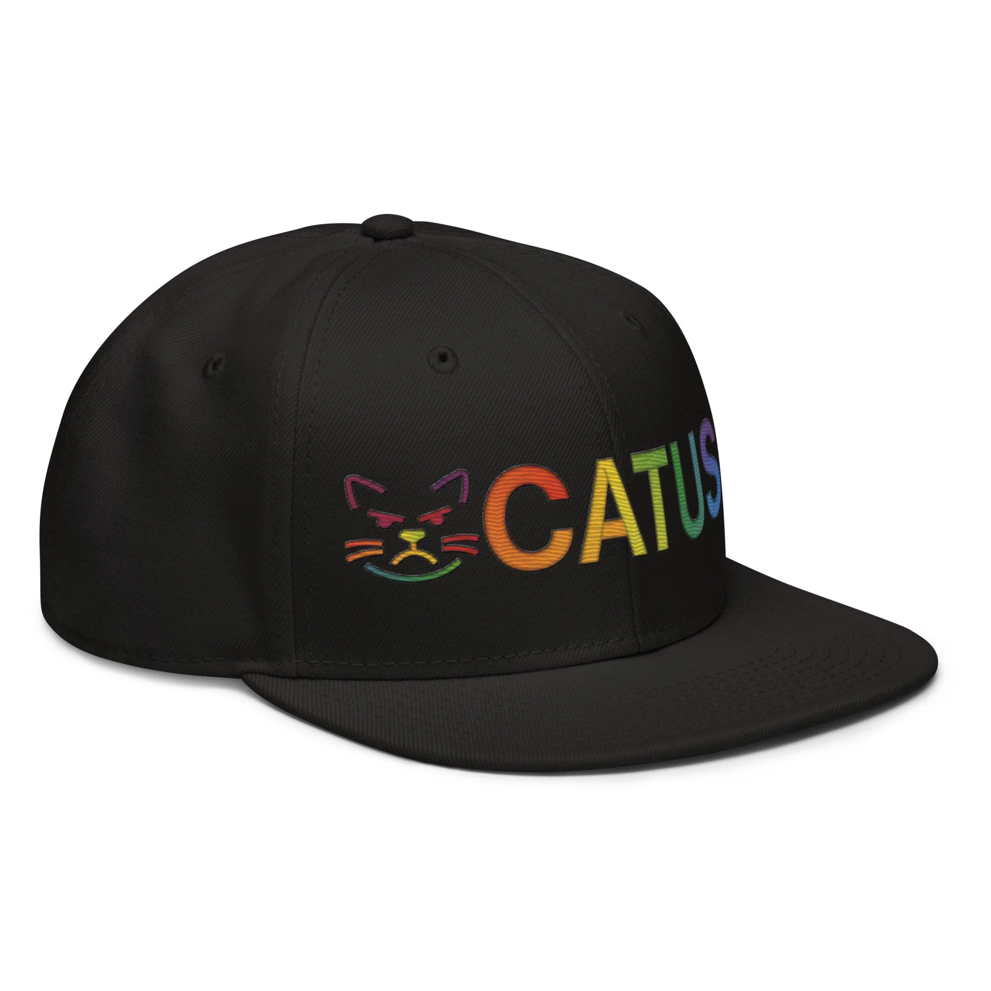 HAT - FLATBILL - RAINBOW EMBROIDERY