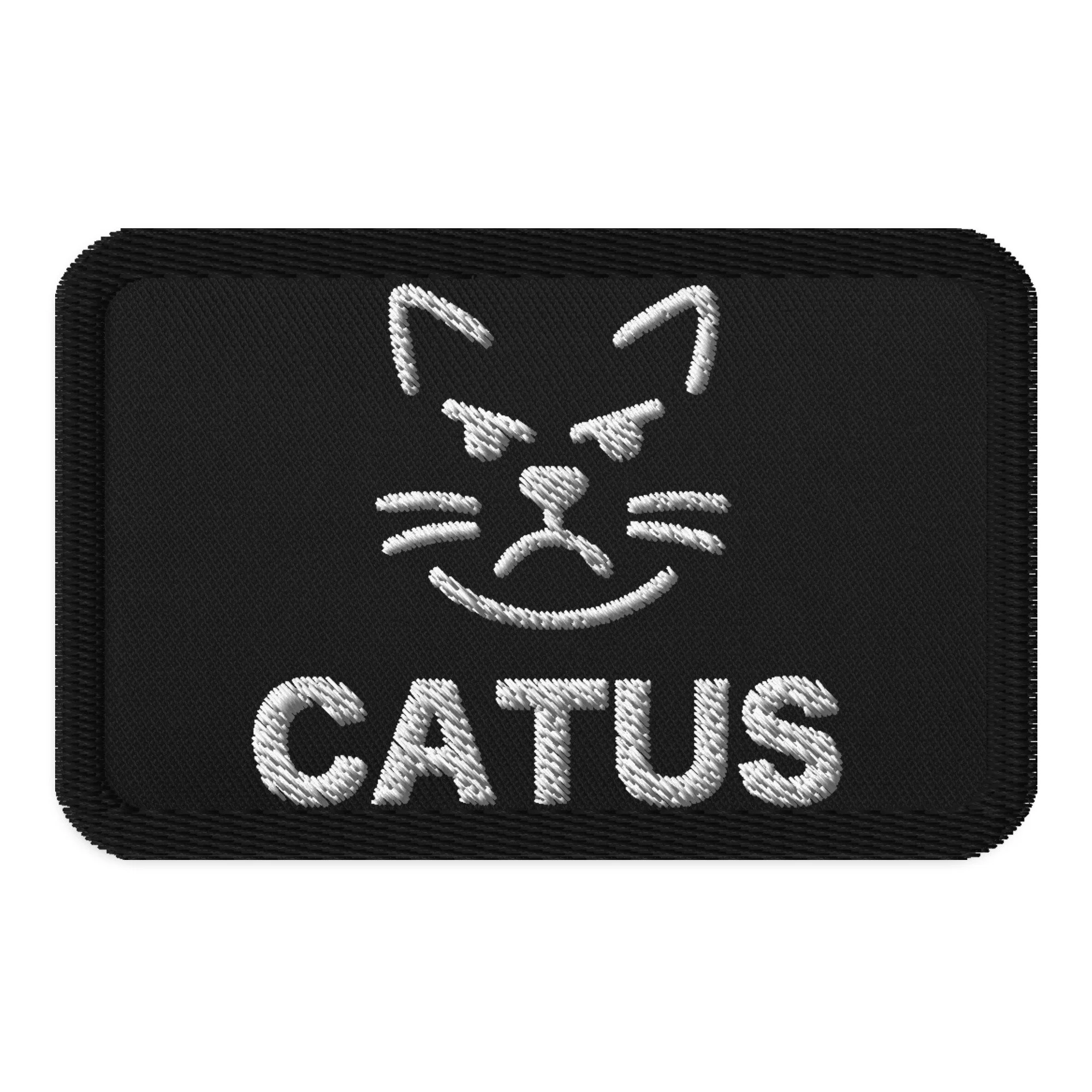PATCH - BLACK EMBROIDERED