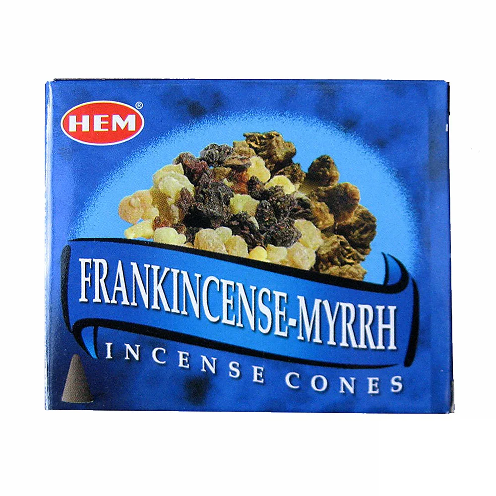 HEM — Frankincense & Myrrh Incense Cones