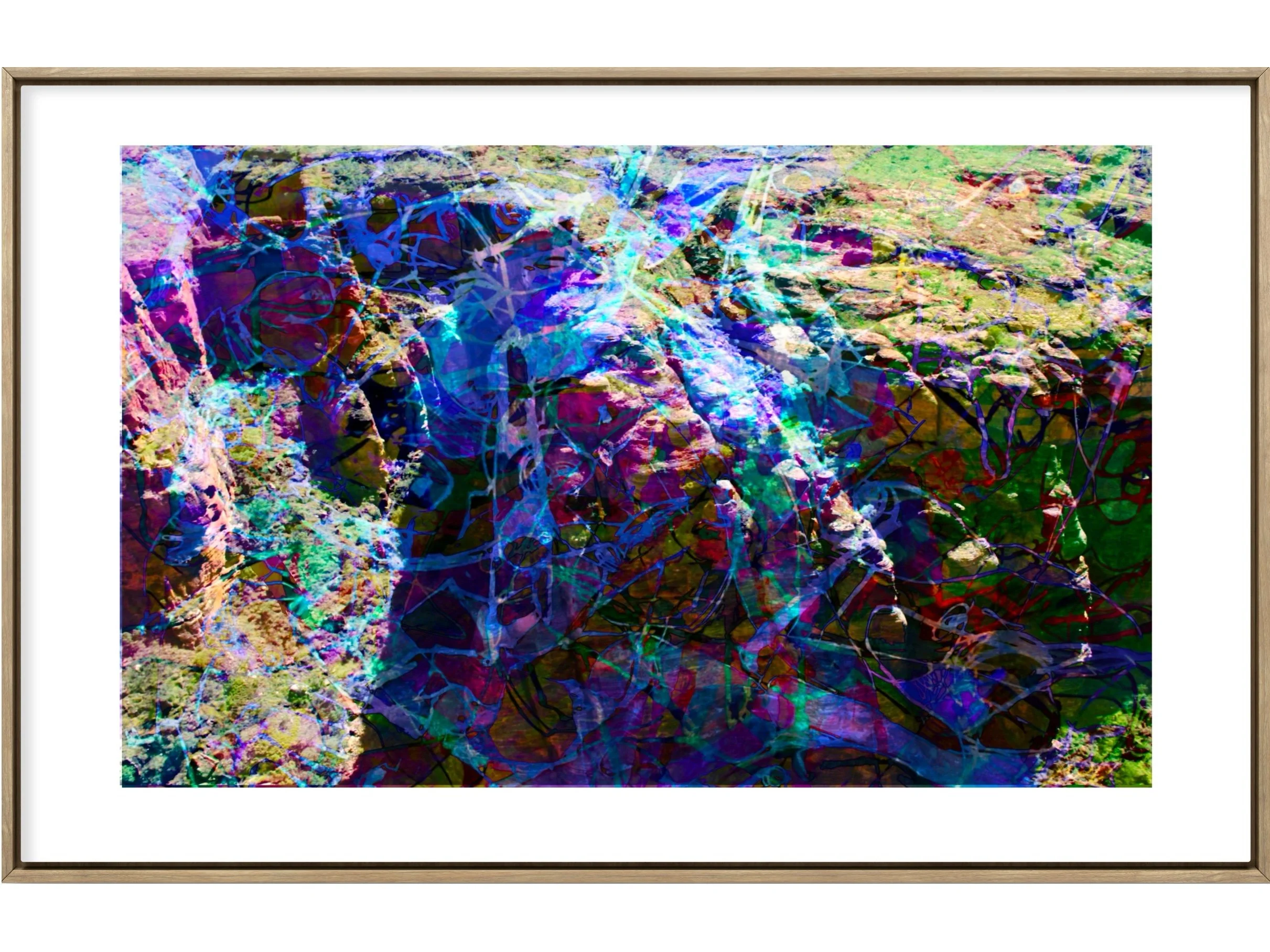 The Fist l (Kimberley landscape), 2024, Digital work, Giclee Print, limited edition.