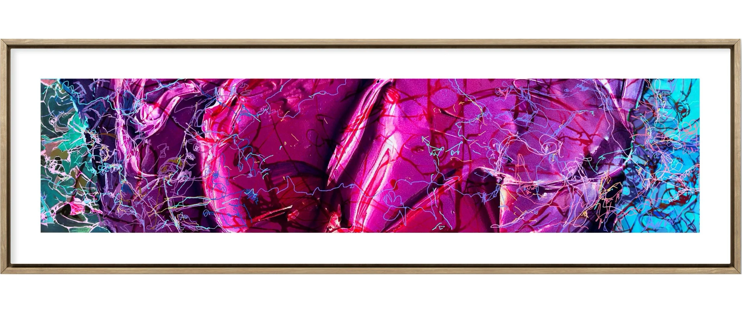 The Vastness ( plum ), 2025, Digital work, Giclee Print, limited edition.