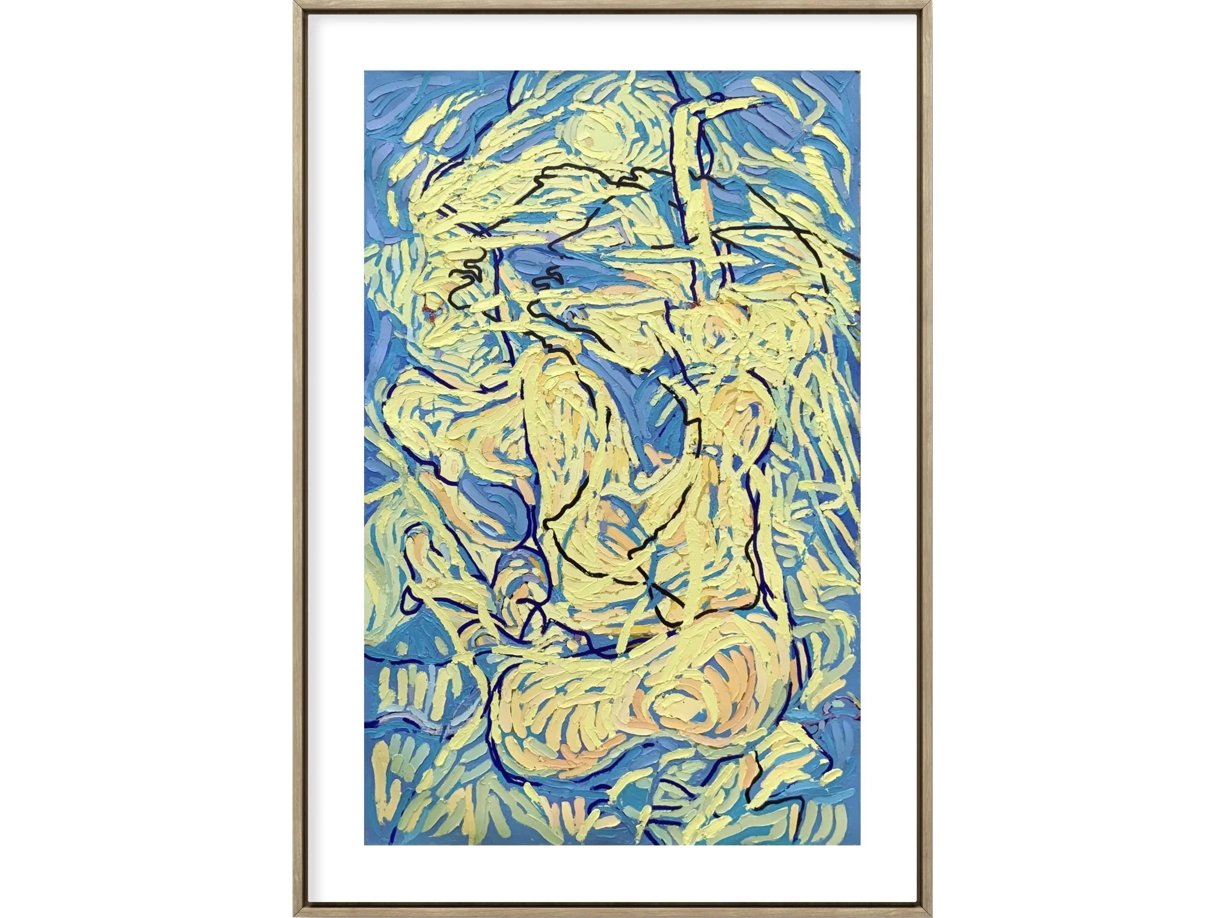 Liberate, 2023, Giclee Print of painting, limited edition.