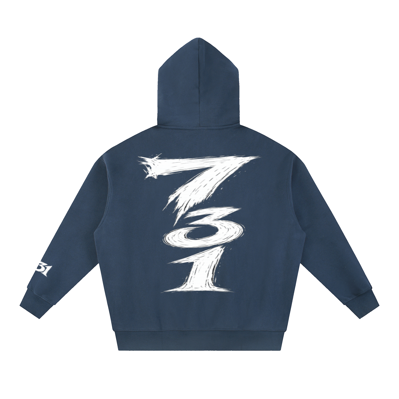 731 Oversized Fleece Boxy Hoodie-navy back.png