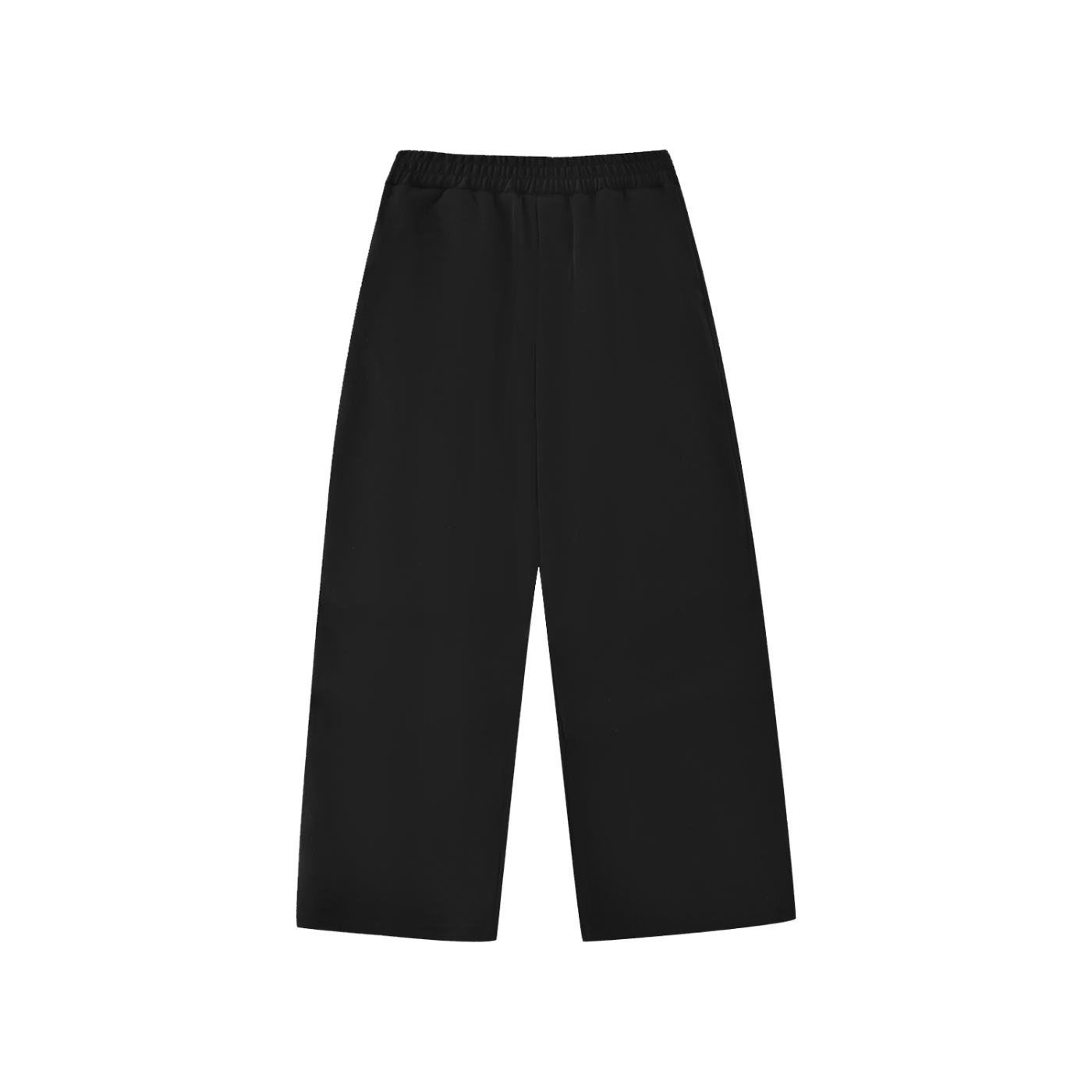 HBCU Kids' Straight-Leg Sweatpants-black back.png