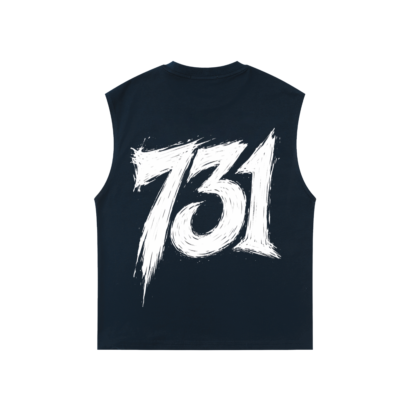 731 Quick-Dry Kids' Tank Top black back.png