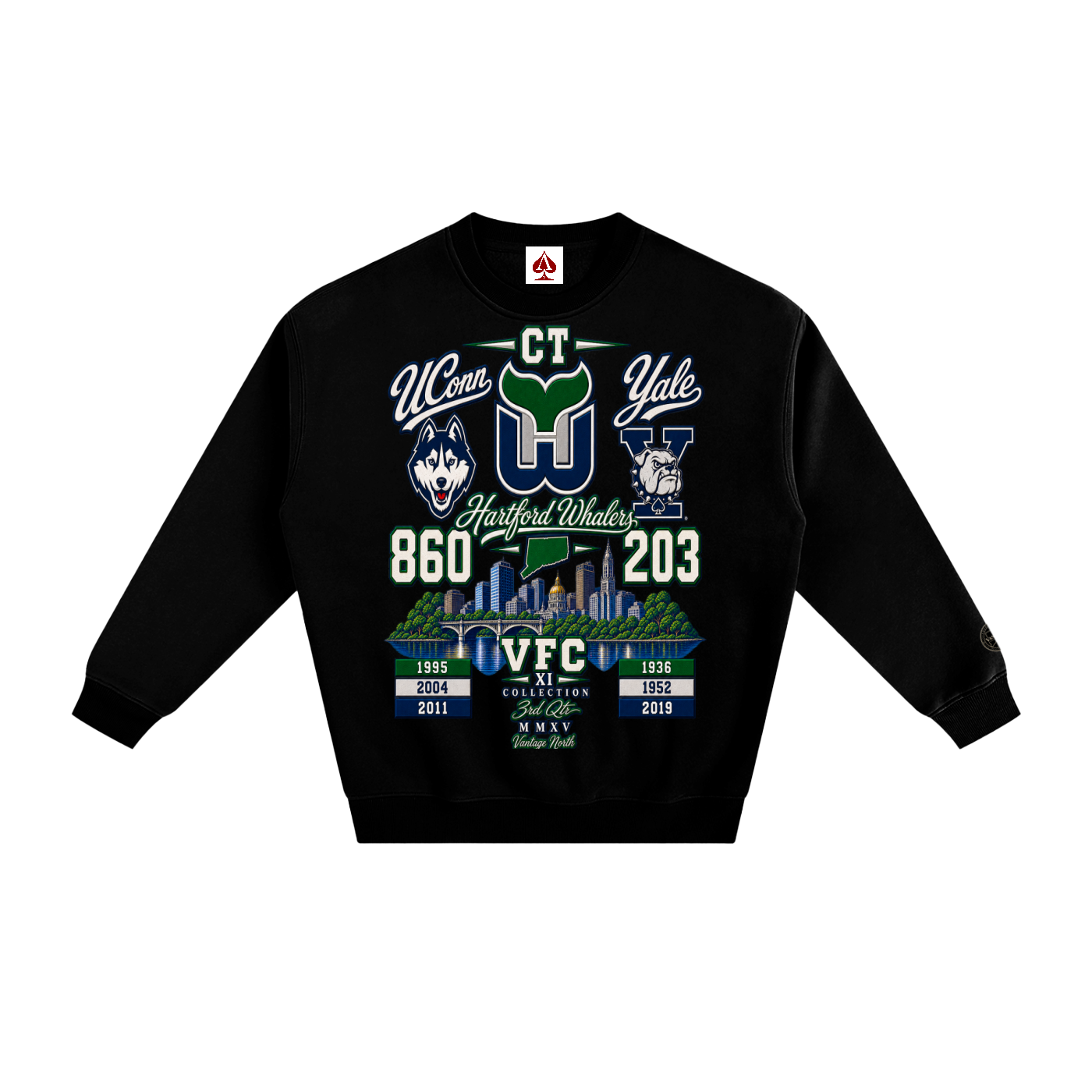 "Whalers" (crewneck)