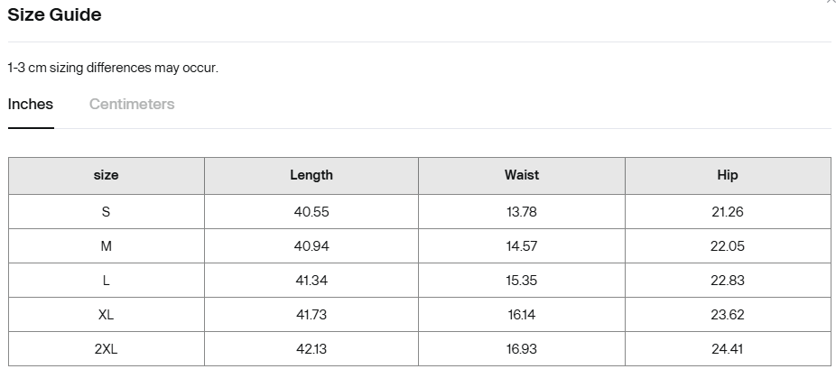 Heavyweight HD Sweats size charts.png
