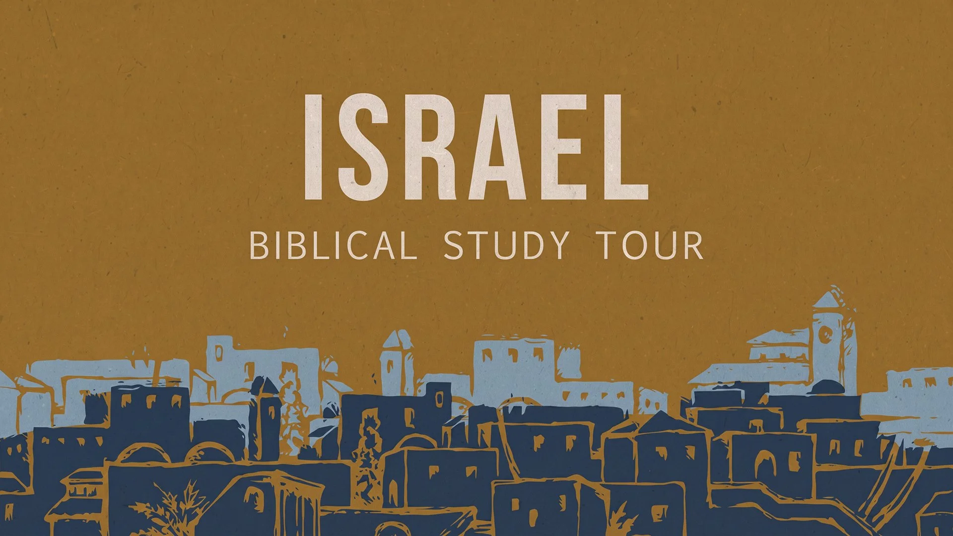 Israel Biblical Study Tour