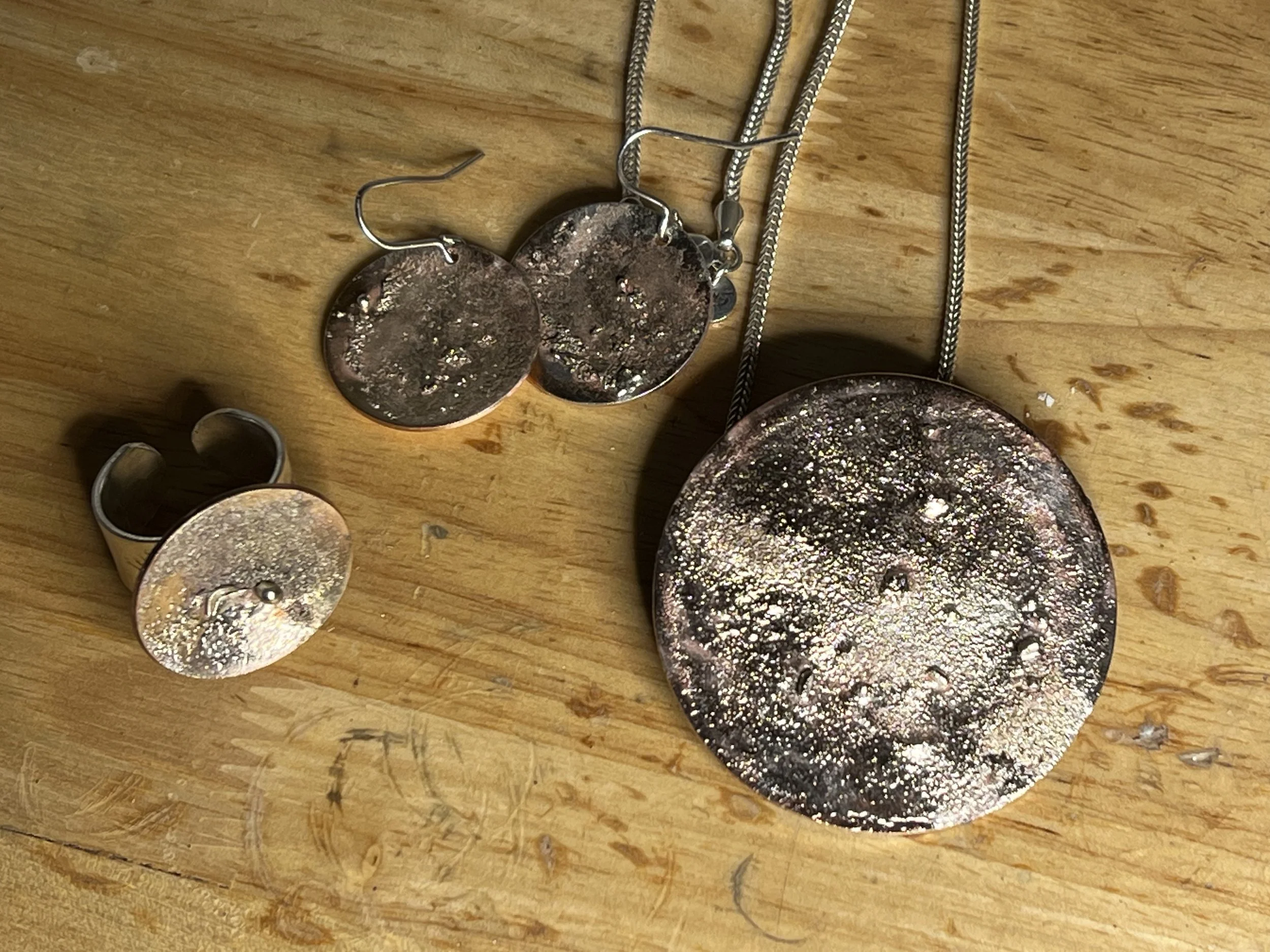 Copper silver dust 'Moon Collection' 