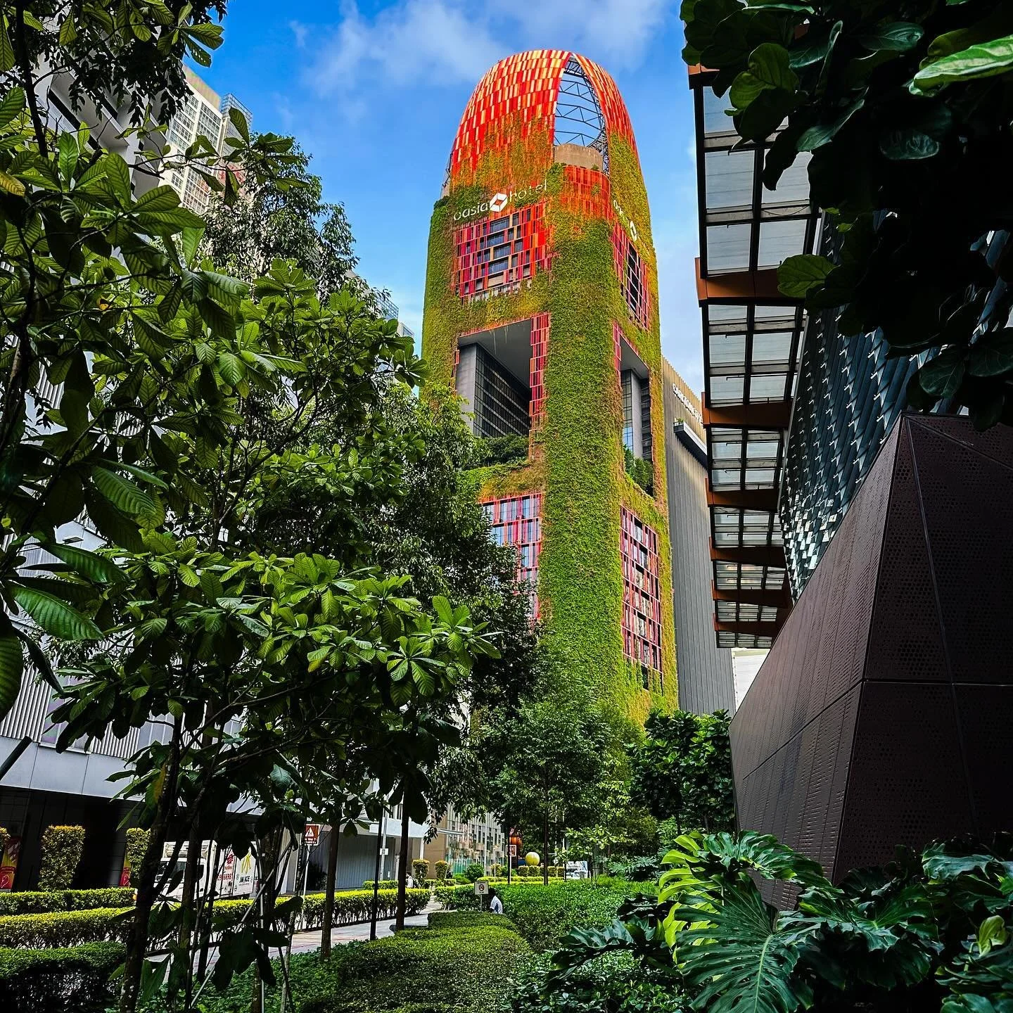 Stayed at green looking hotel in Singapore

#oasia #oasiahotel #oasiahoteldowntown #tanjongpagar #singapore #SG #green #oasis #worktrip #hotel #summer #travel
