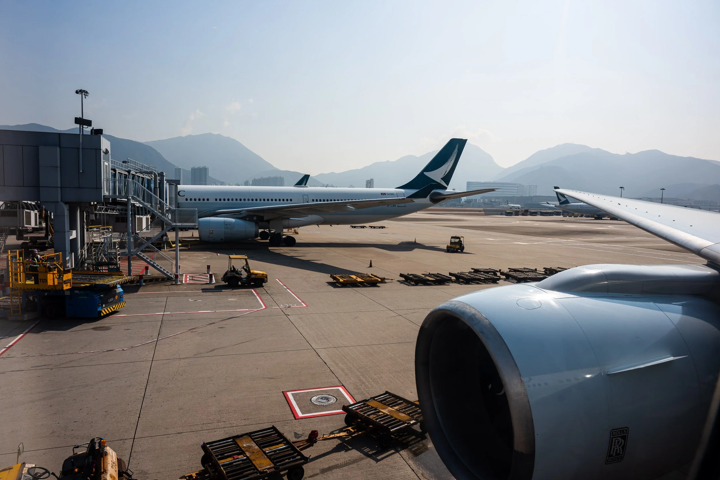 Cathay Pacific CX543: Tokyo Haneda to Hong Kong in Economy