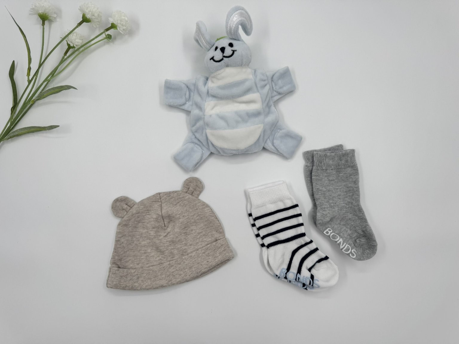 Deluxe Boy - Hat, Socks and Luvey Flat Lay.JPEG