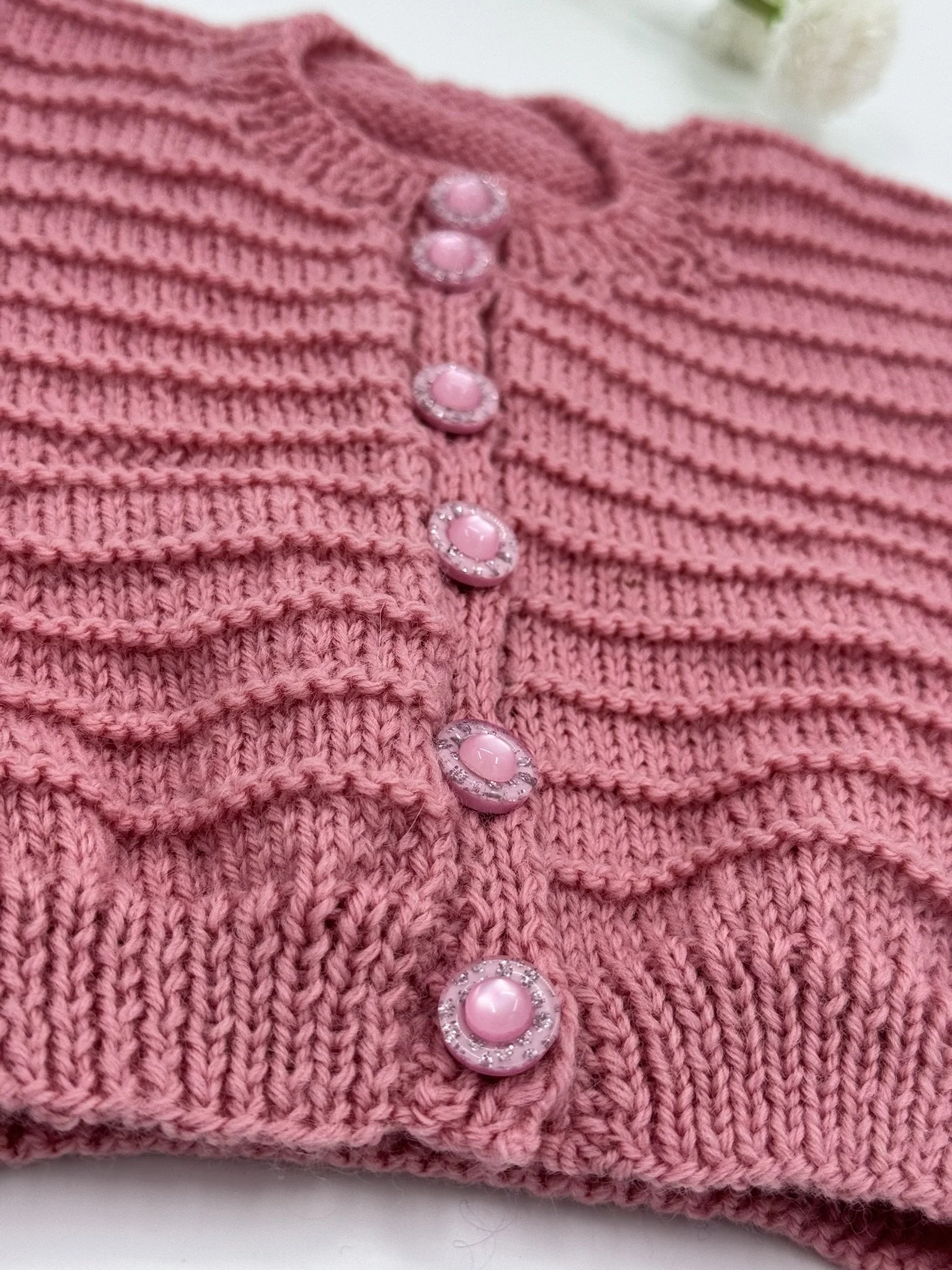 Homecoming Girl - Cardigan Flat Lay Across the Top.JPEG