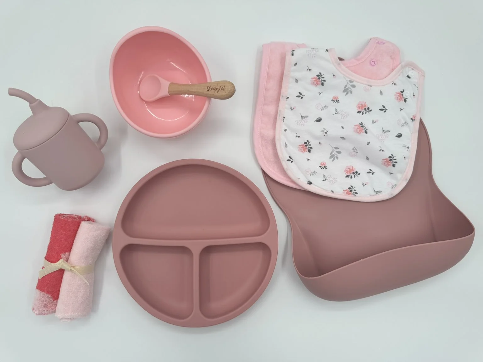 Mealtime Girl - Full Contents Flat Lay.JPEG