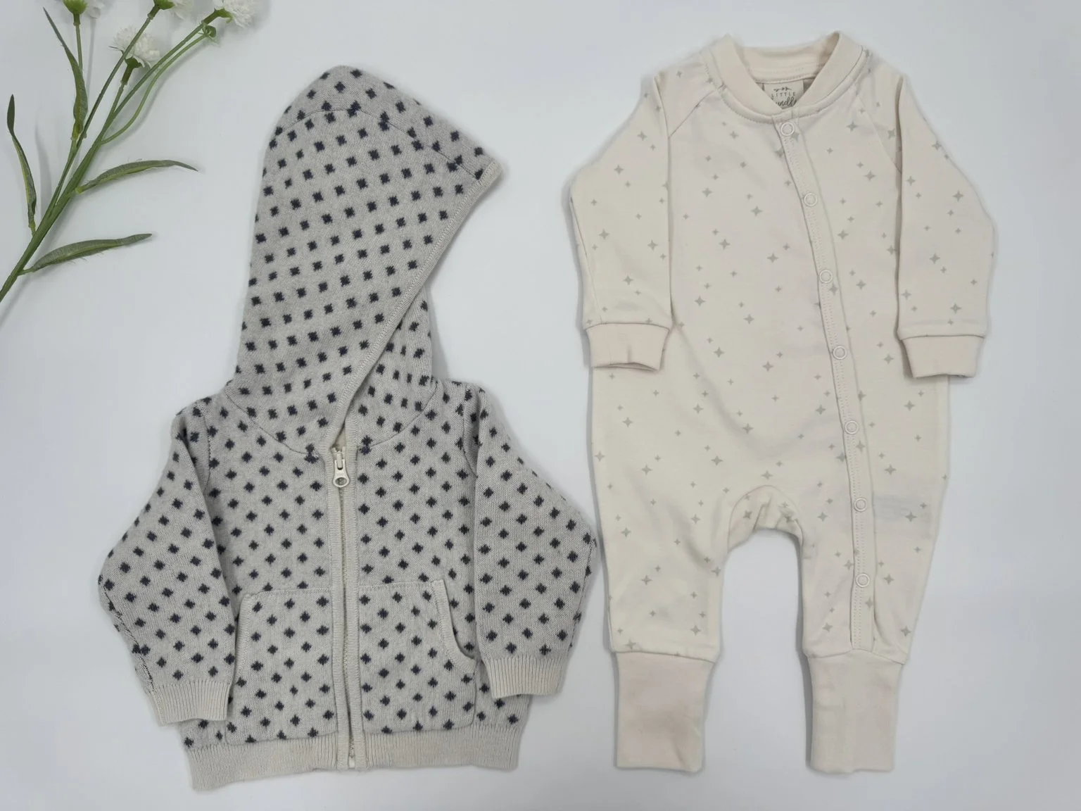 Deluxe Boy - Cardigan and Onesie Flat Lay.JPEG
