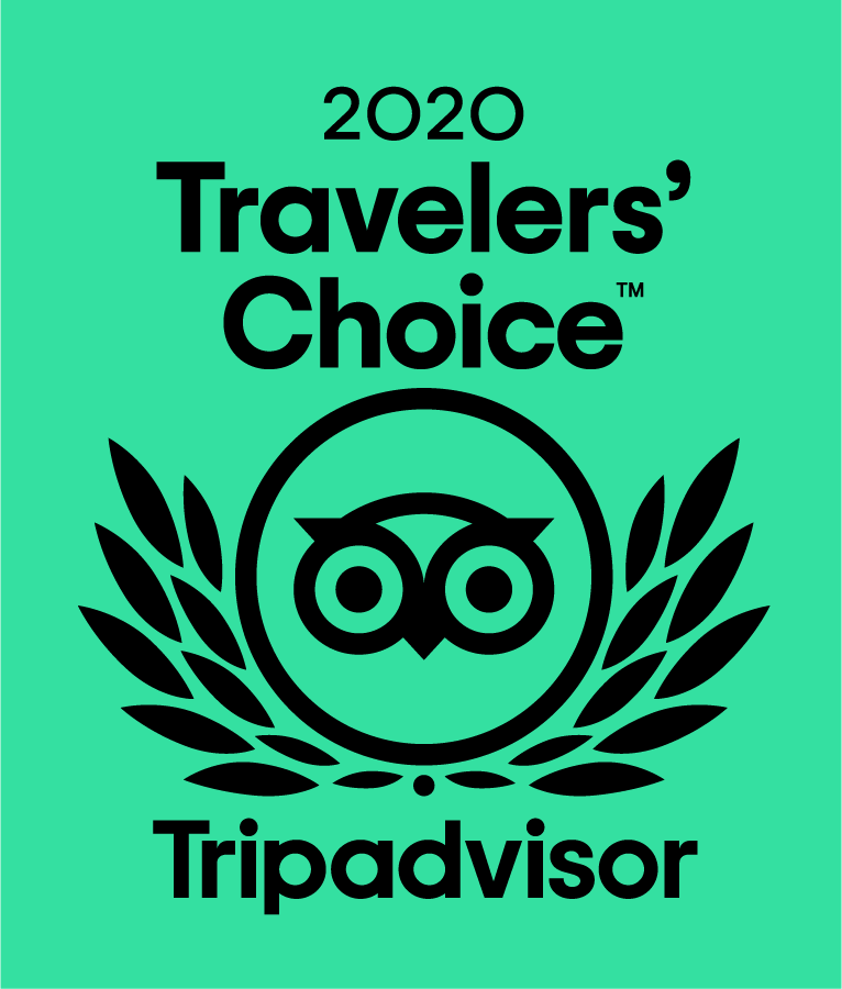 Tripadvisor Traveler's Choice 2020 Winner!