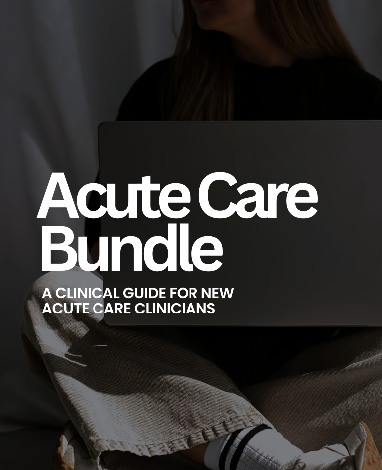 Acute Care Toolkit Bundle
