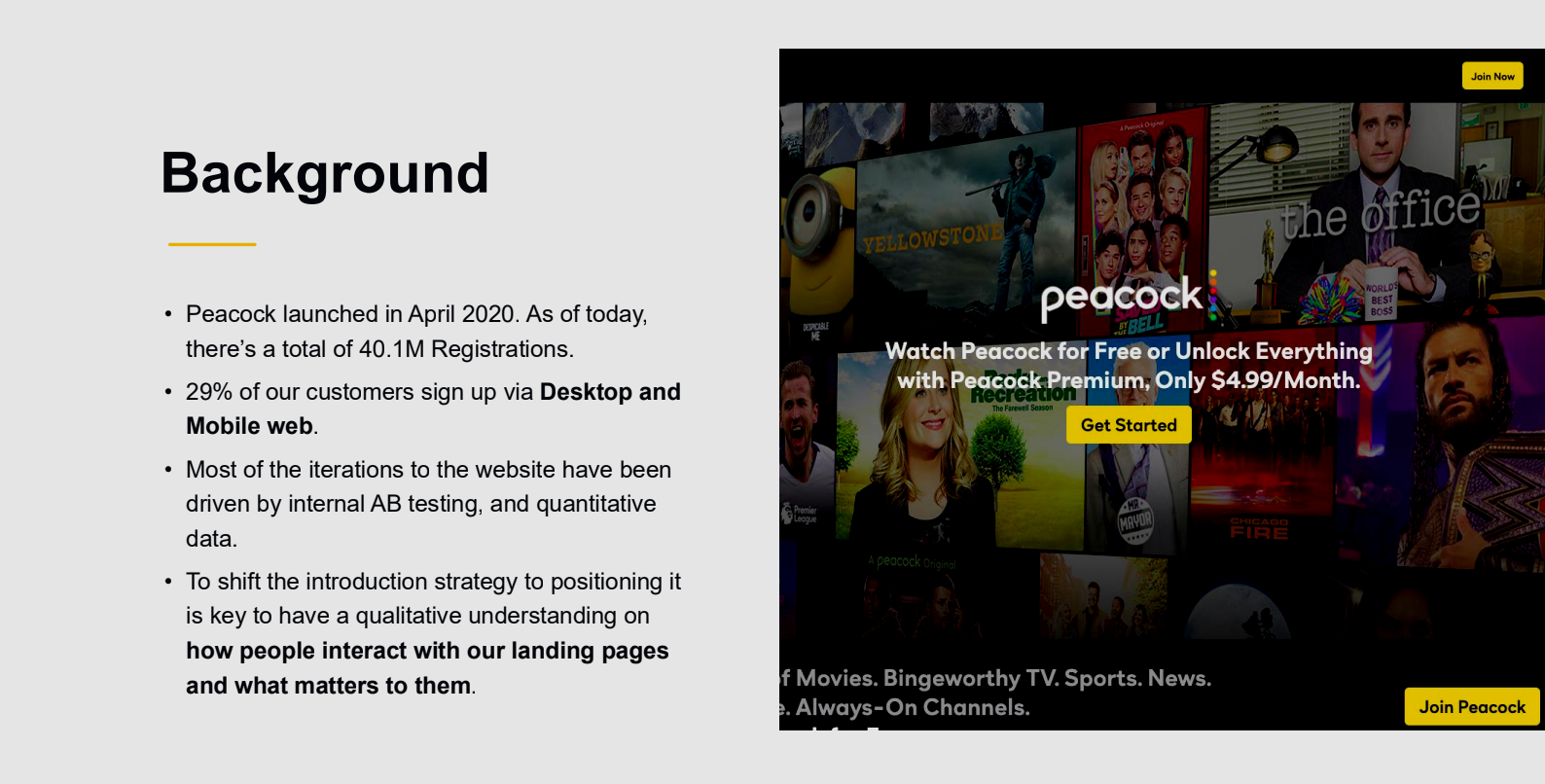 Homepage User Research