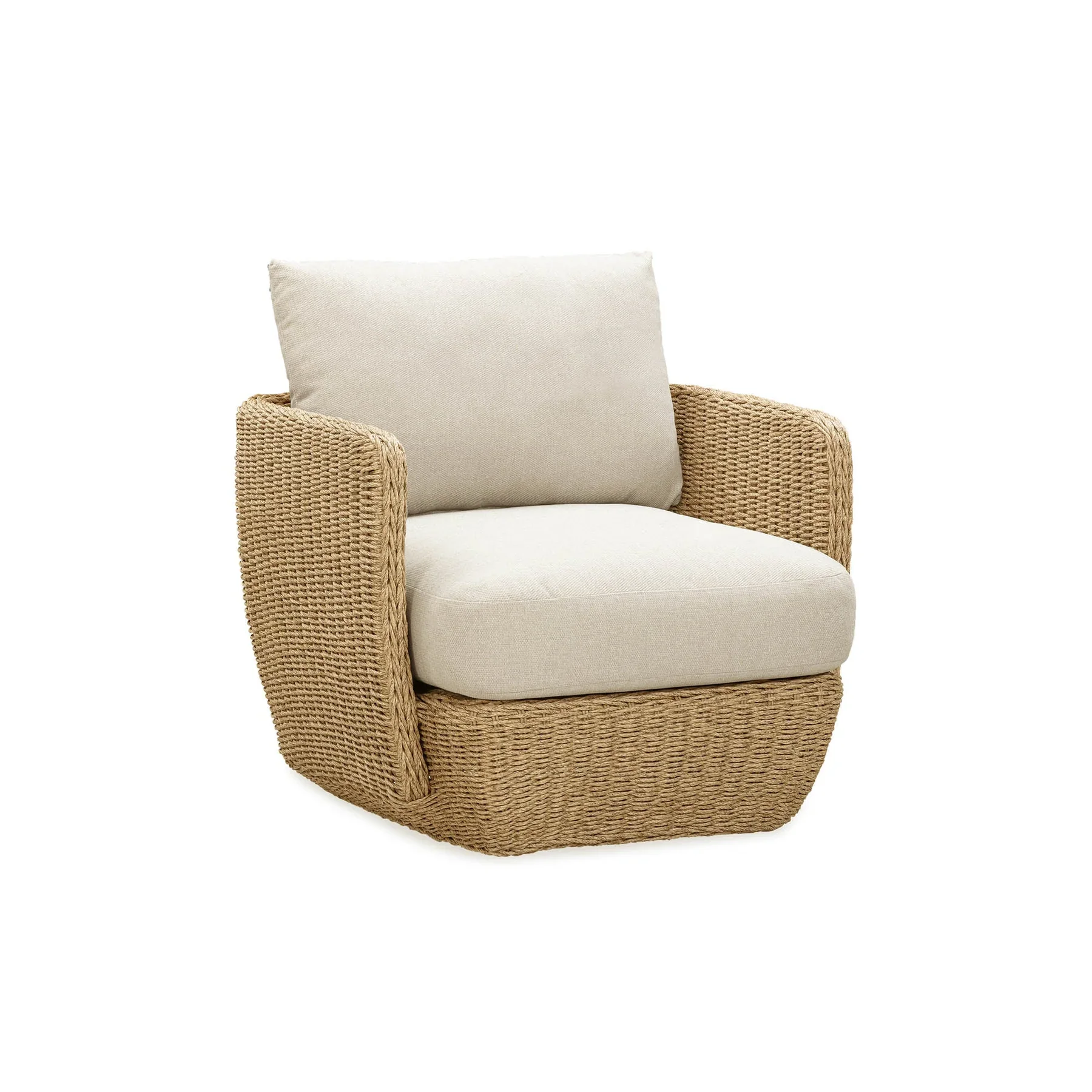 Ravello Woven Armchair
D: 31.8" x W:30" x H:23.2"
