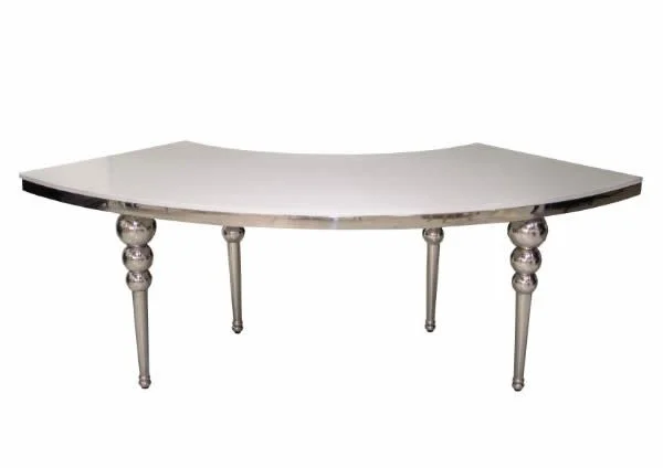 Silver / White Serpentine 32" W