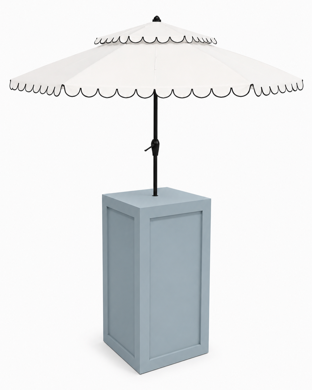 SanJuan Ocean Table + Scallop Umbrella