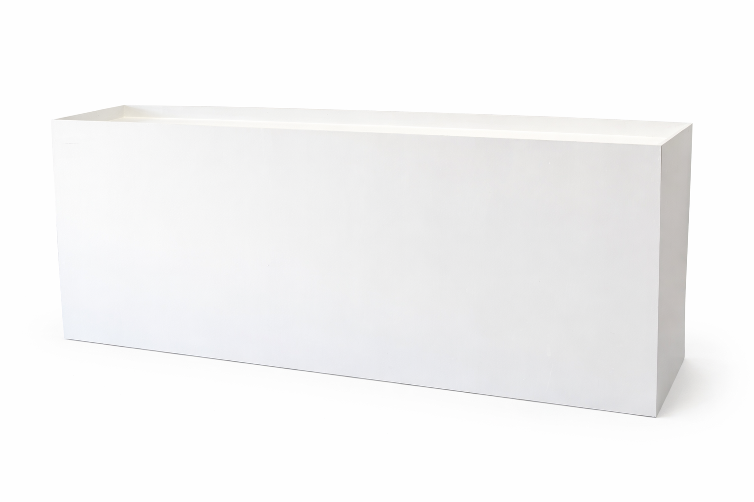 Canvas Trough Planter: 8 ft (96") Width: 2 ft (24") Height: 48" (4 ft)