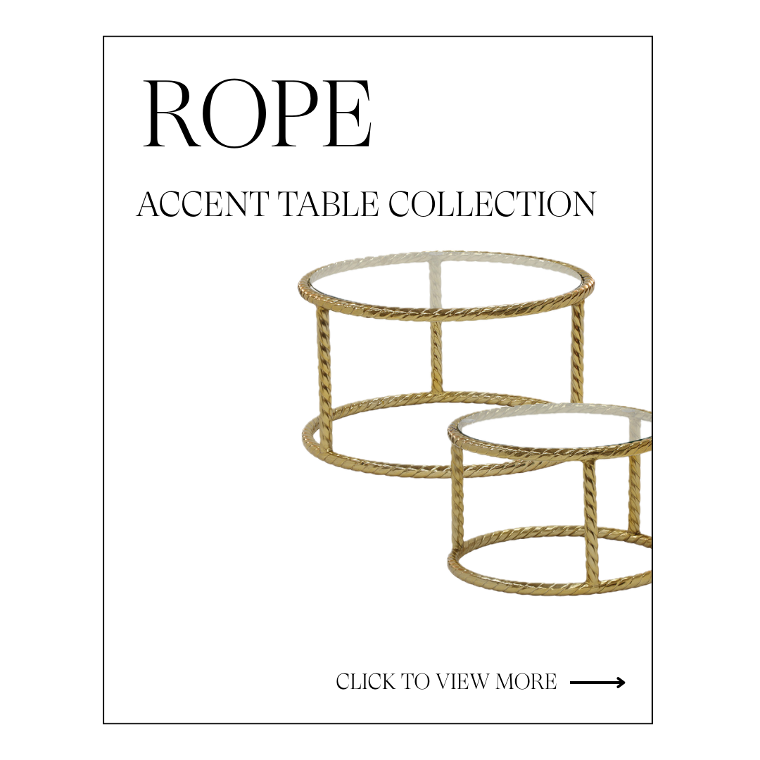 ROPE COFFEE TABLE SET