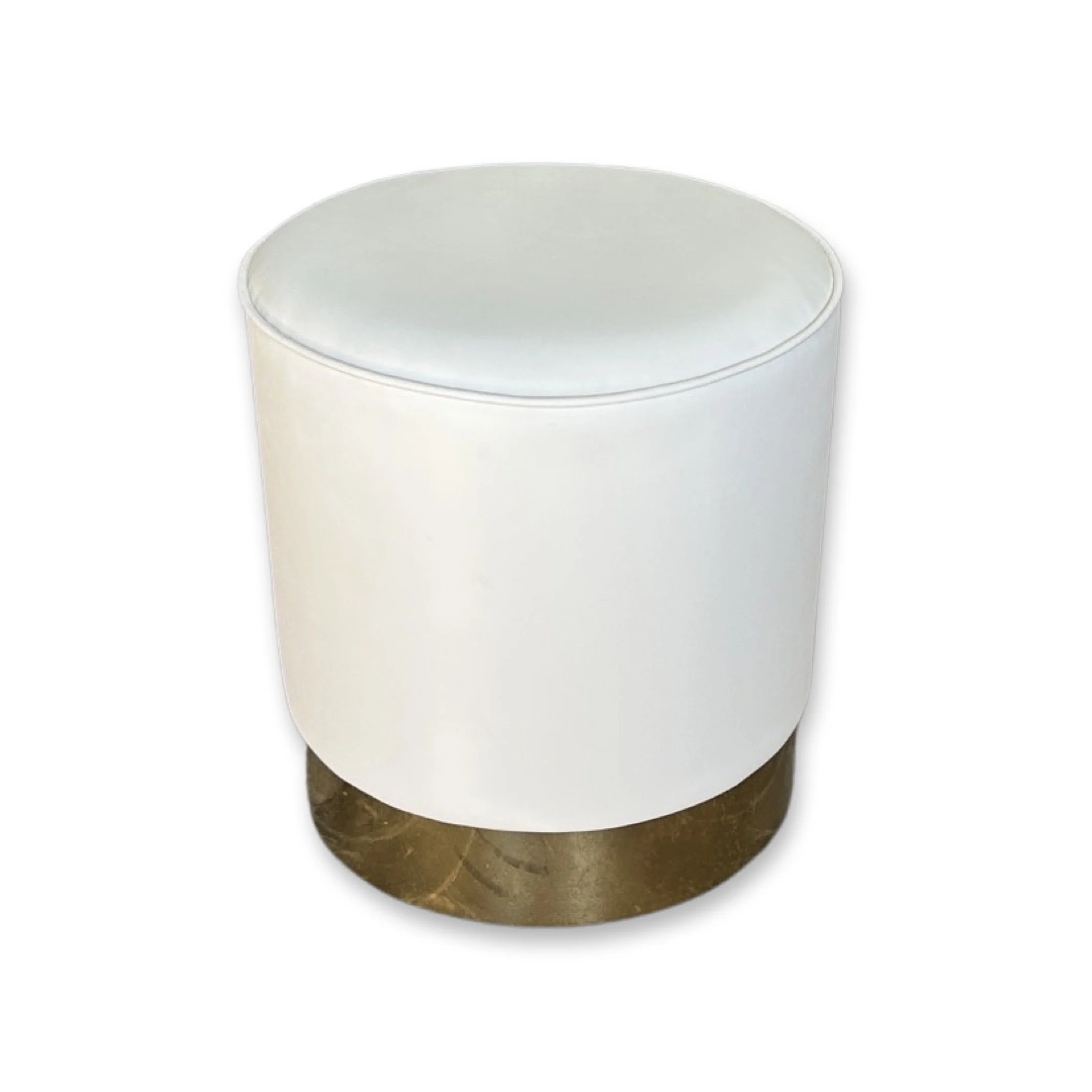 Ibiza white ottoman