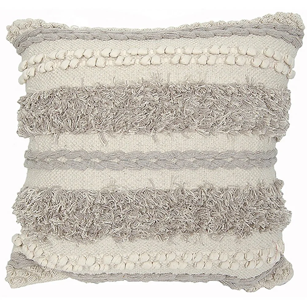 Boho Natural Grey 20"x 20"