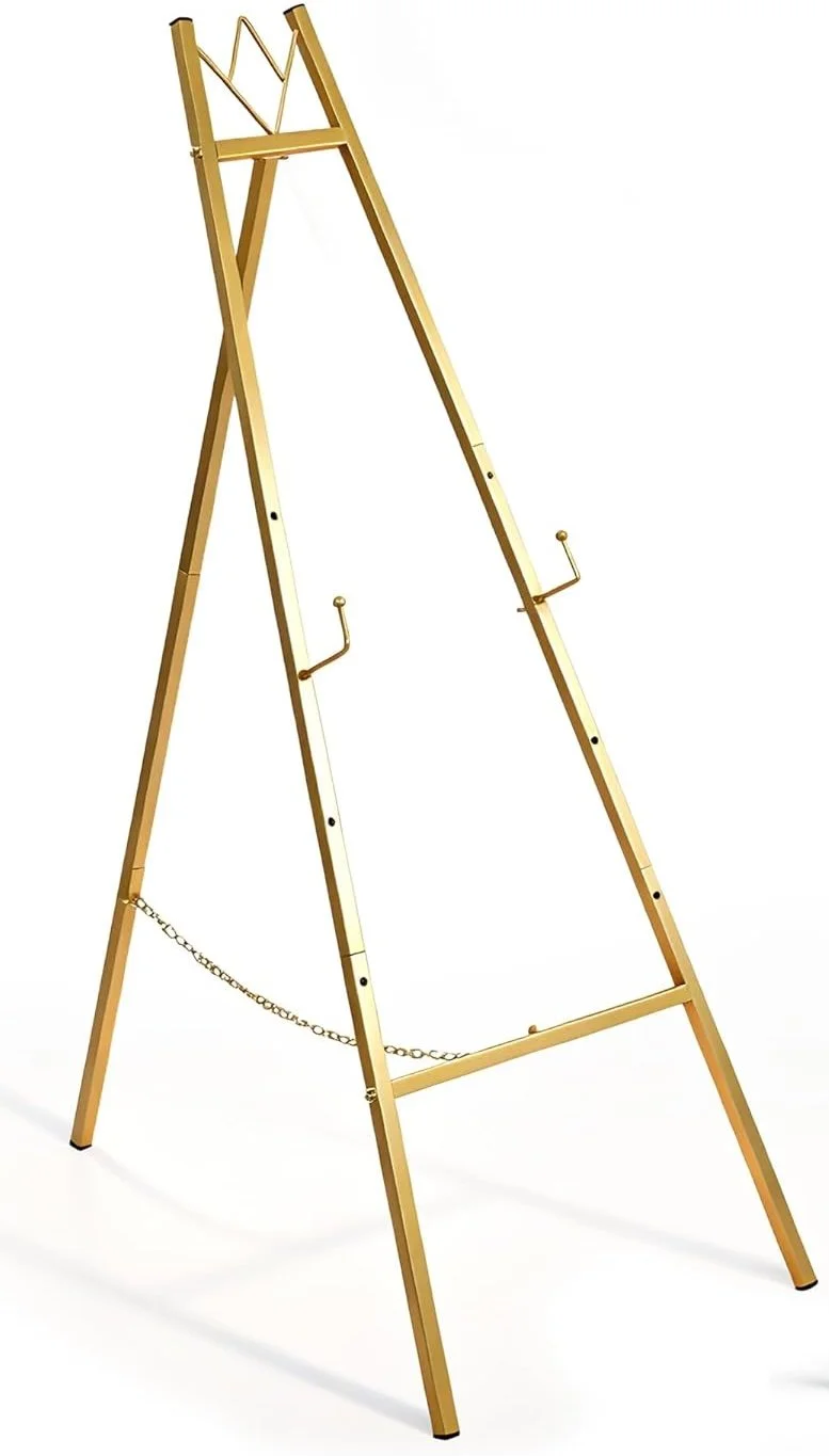 Gold Easel - Supports up to 25lbs