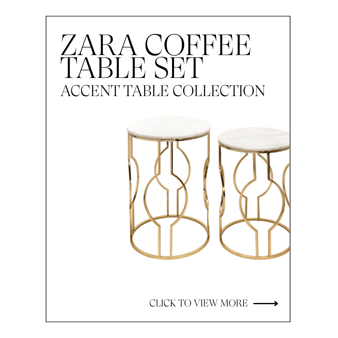 ZARA COFFEE TABLE SET