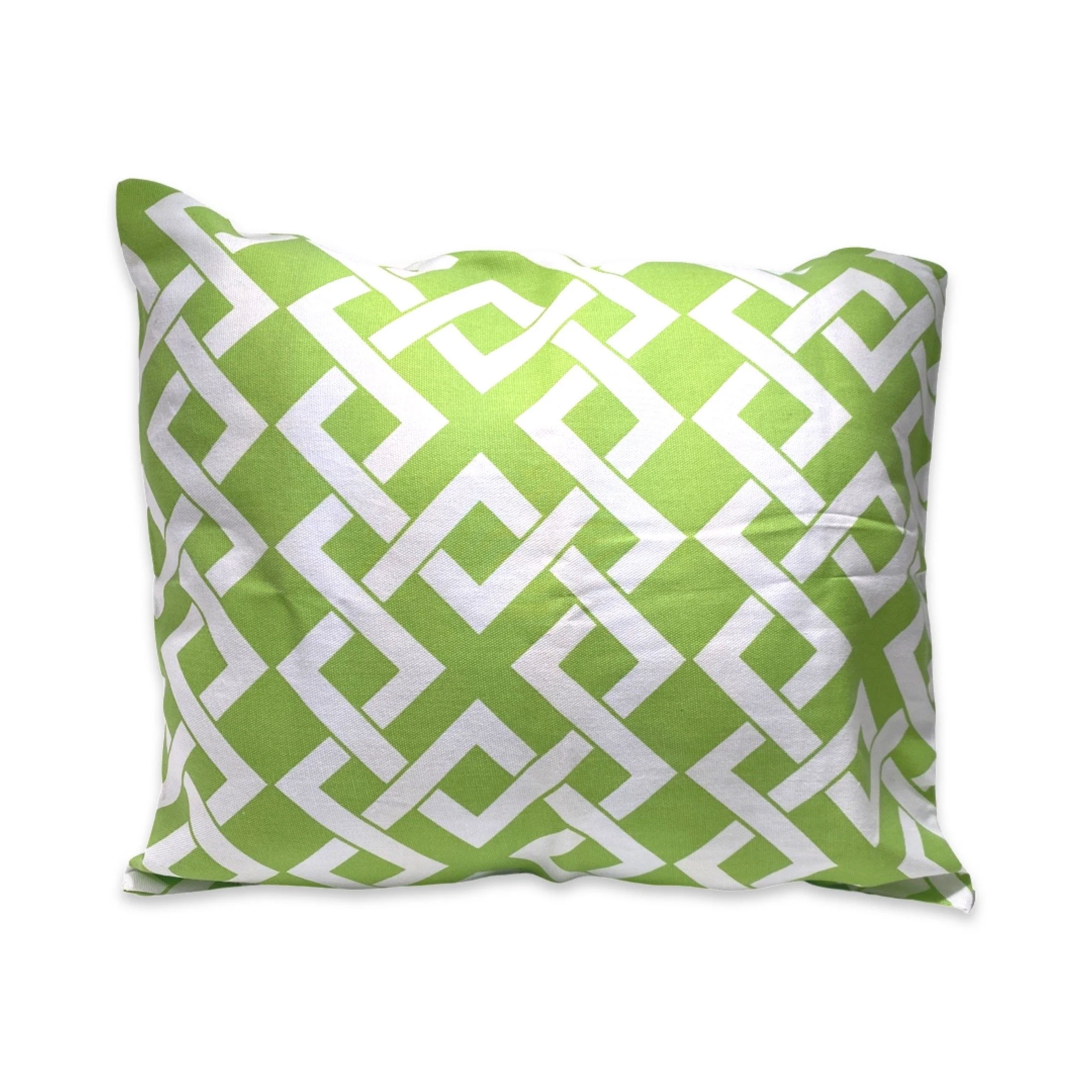Diamond 16"x16" Green and White